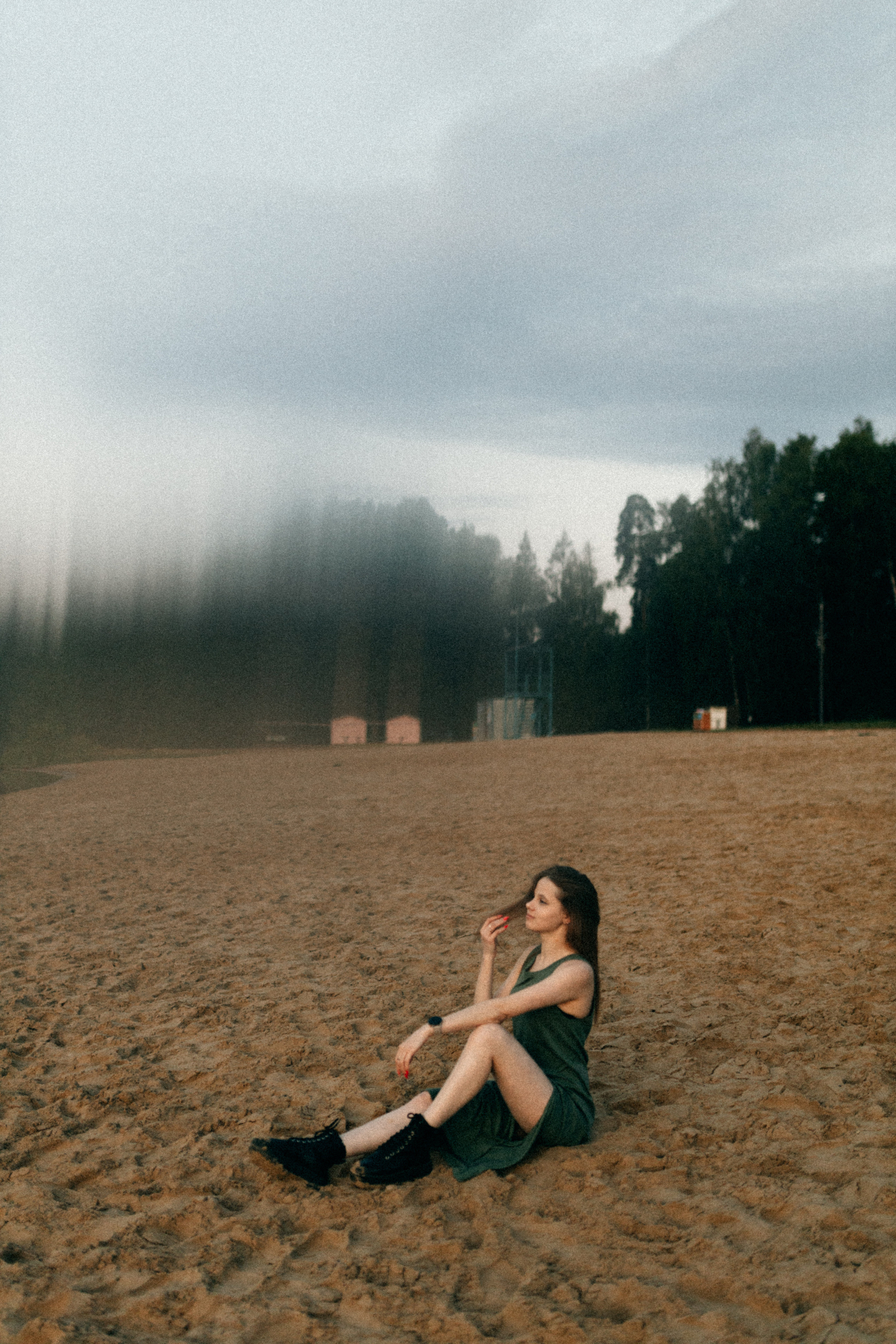 Аня. Съёмка на пляже. Фотограф НОГИНСК, Москва, Анастасия Белая