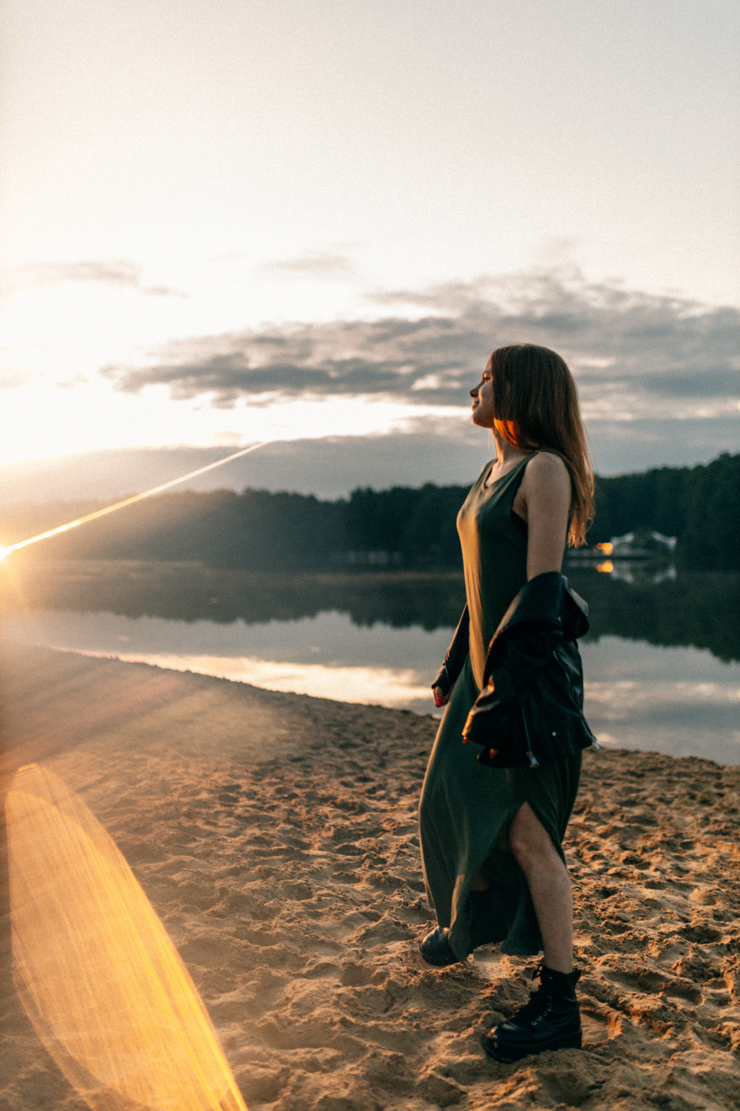 Аня. Съёмка на пляже. Фотограф НОГИНСК, Москва, Анастасия Белая