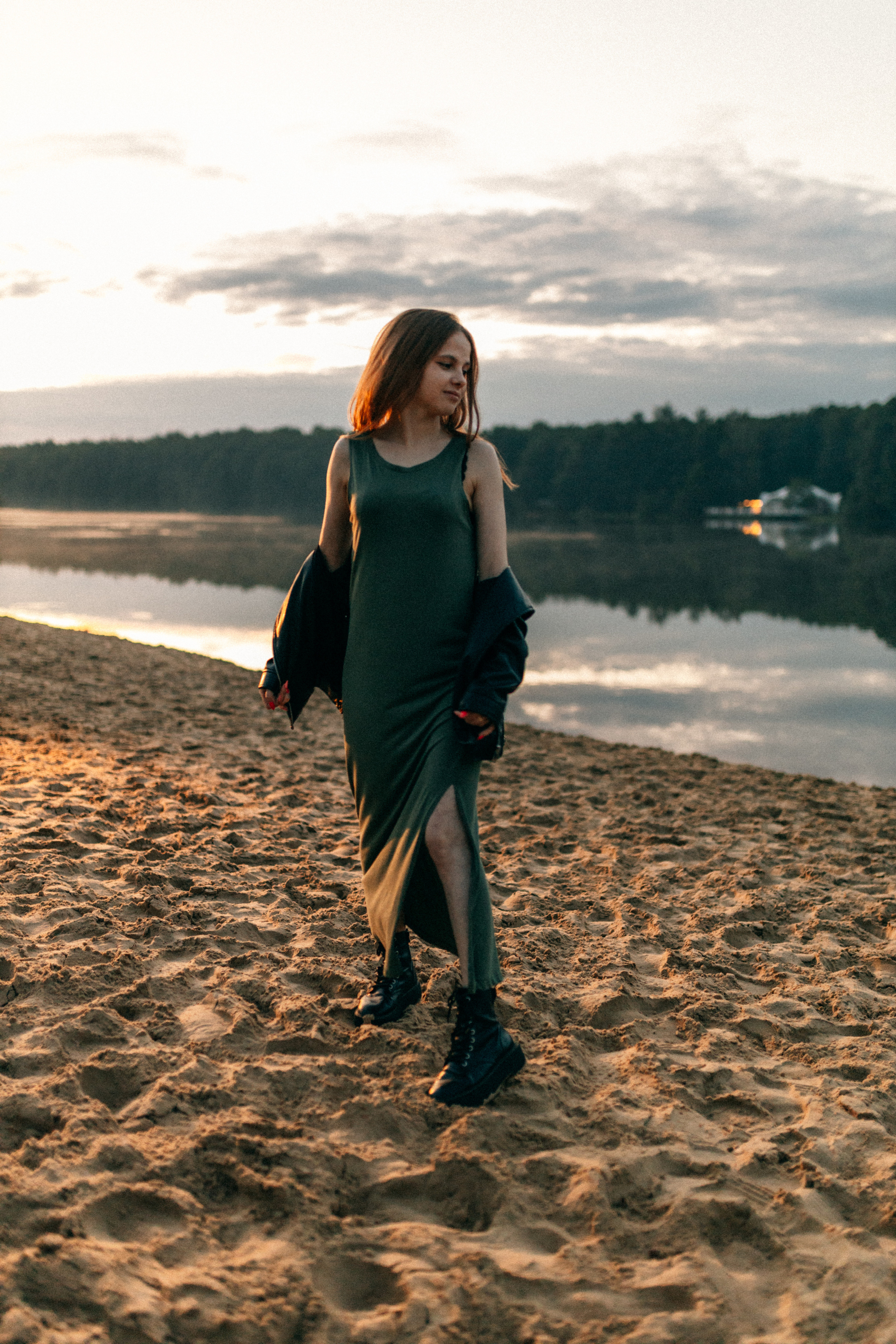 Аня. Съёмка на пляже. Фотограф НОГИНСК, Москва, Анастасия Белая