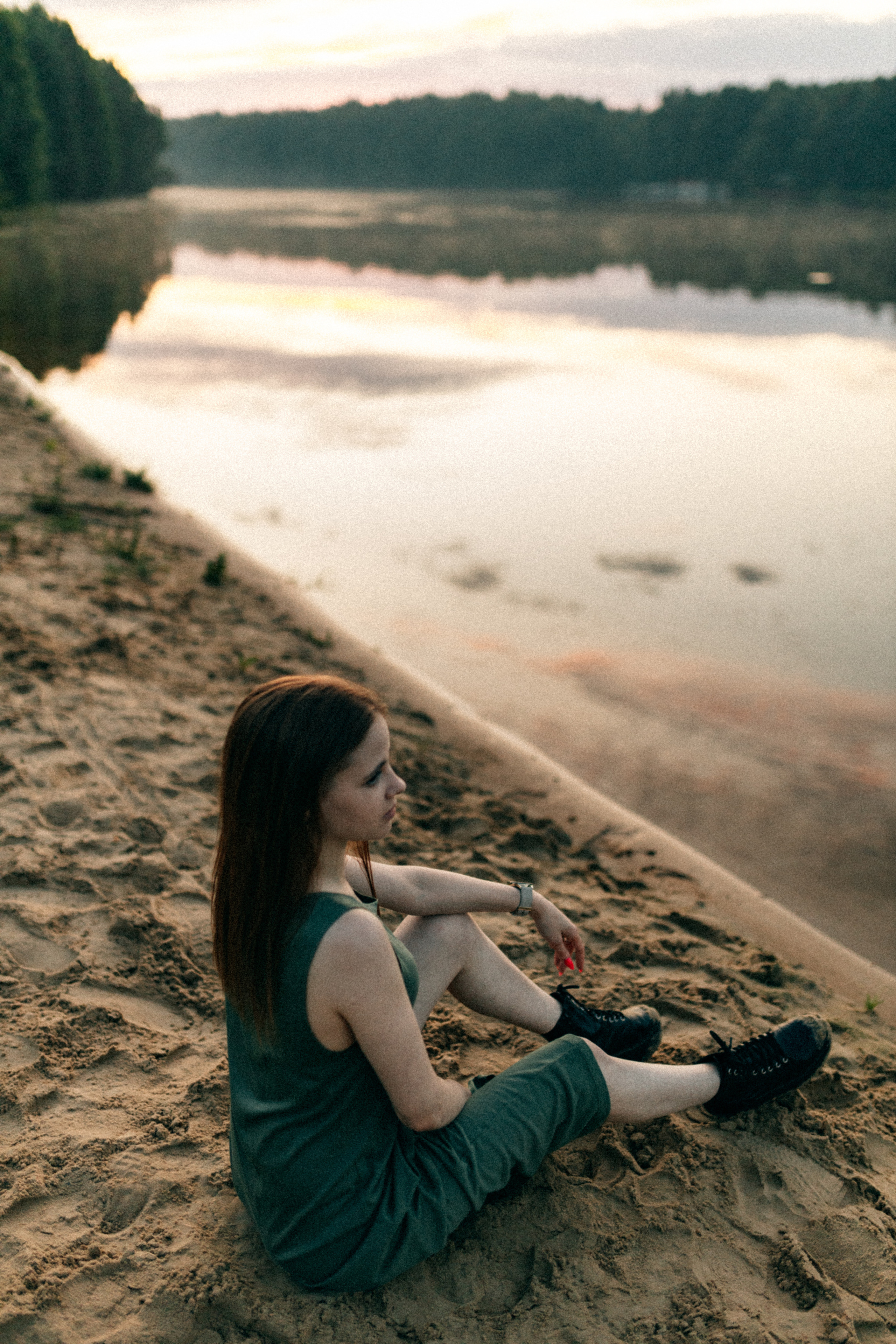 Аня. Съёмка на пляже. Фотограф НОГИНСК, Москва, Анастасия Белая