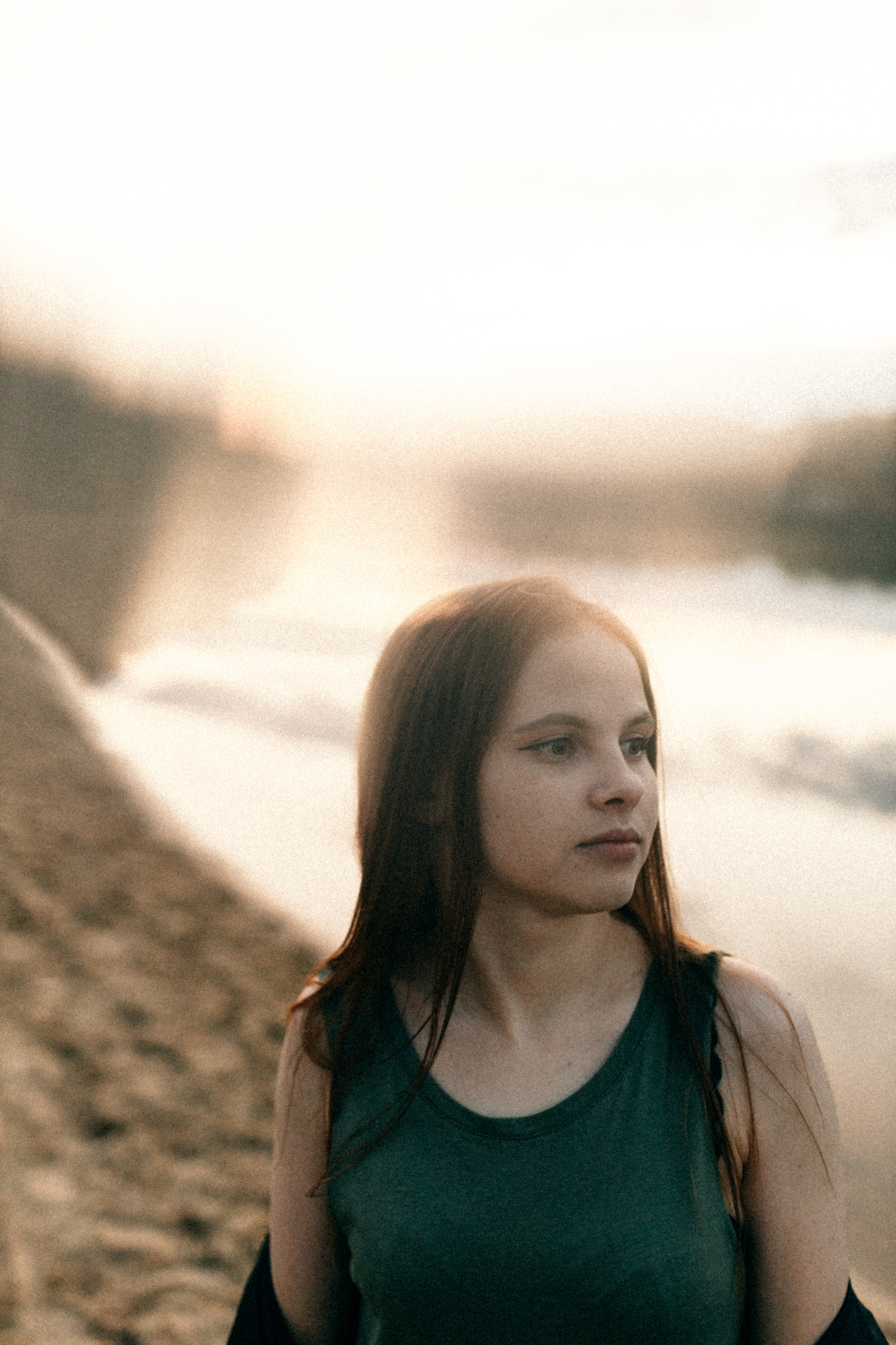 Аня. Съёмка на пляже. Фотограф НОГИНСК, Москва, Анастасия Белая