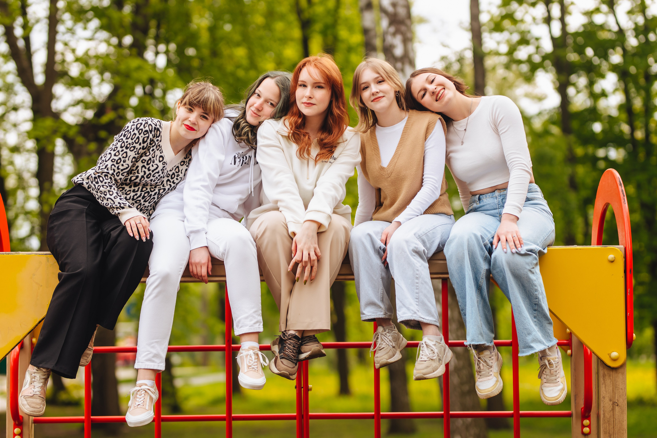 11 класс в парке. Свадебный и семейный фотограф в Туле и области Маша Костина