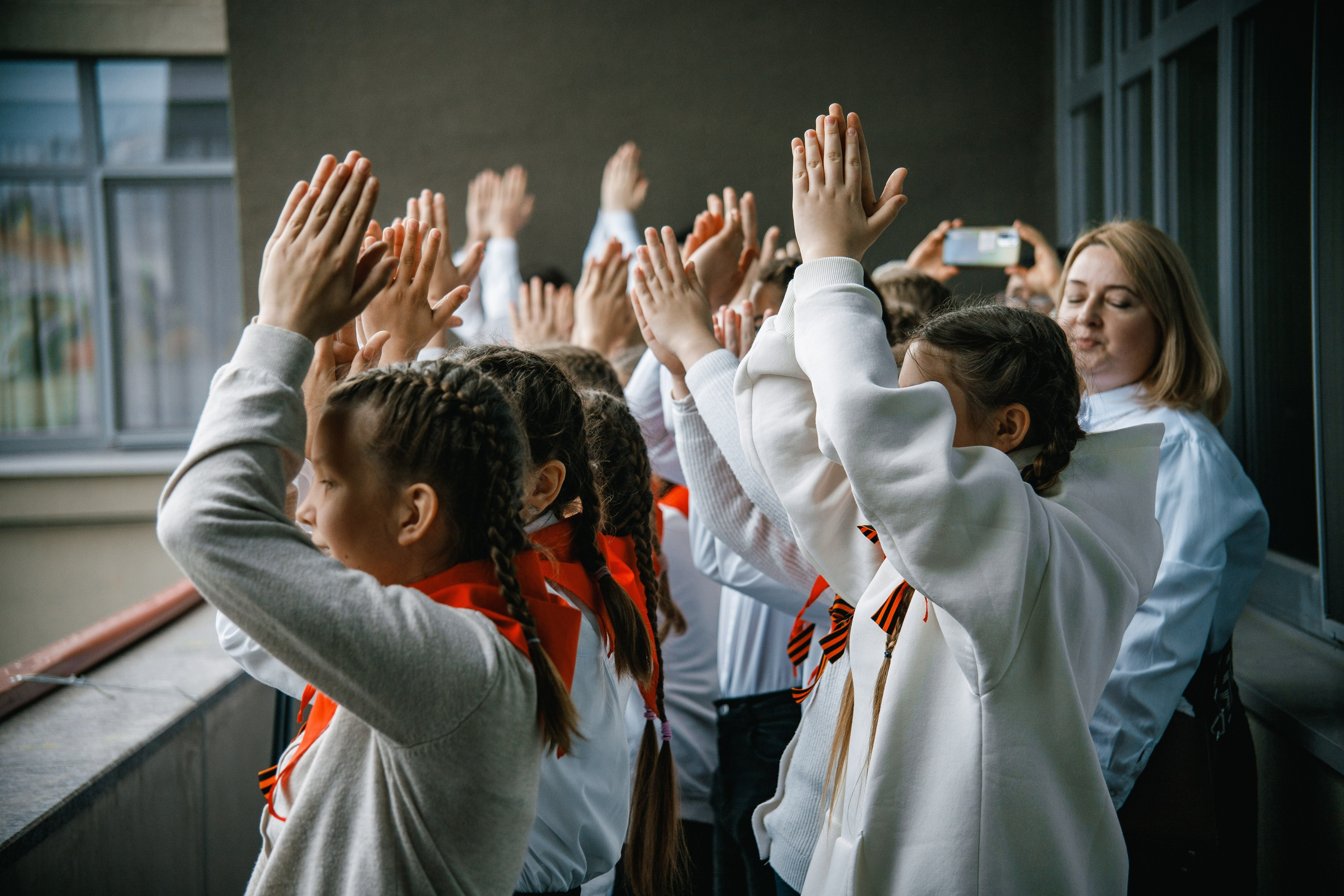 День Победы на ул. Баумана. Портретный и репортажный фотограф Елизавета Рудовская|Казань