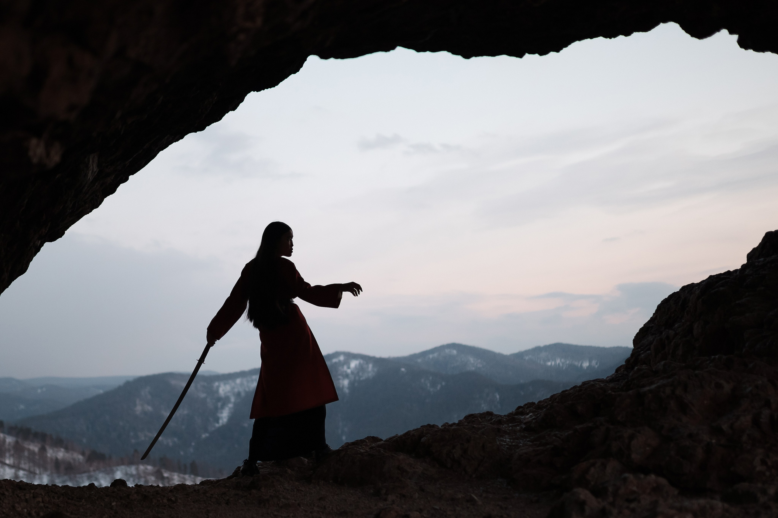 Кимоно и катана. Свадебный и портретный фотограф в Красноярске Алина Семенихина