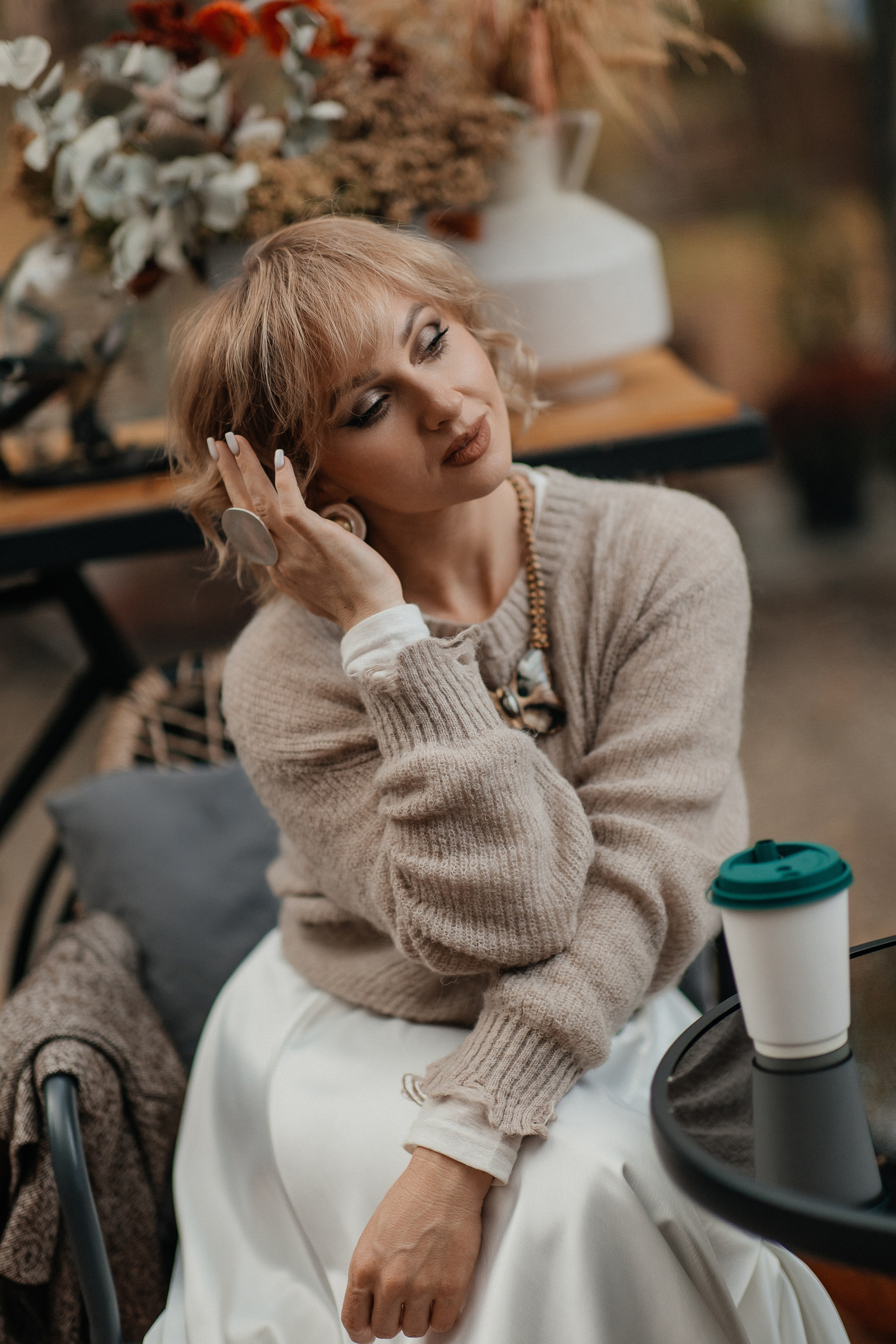 Маша и осень