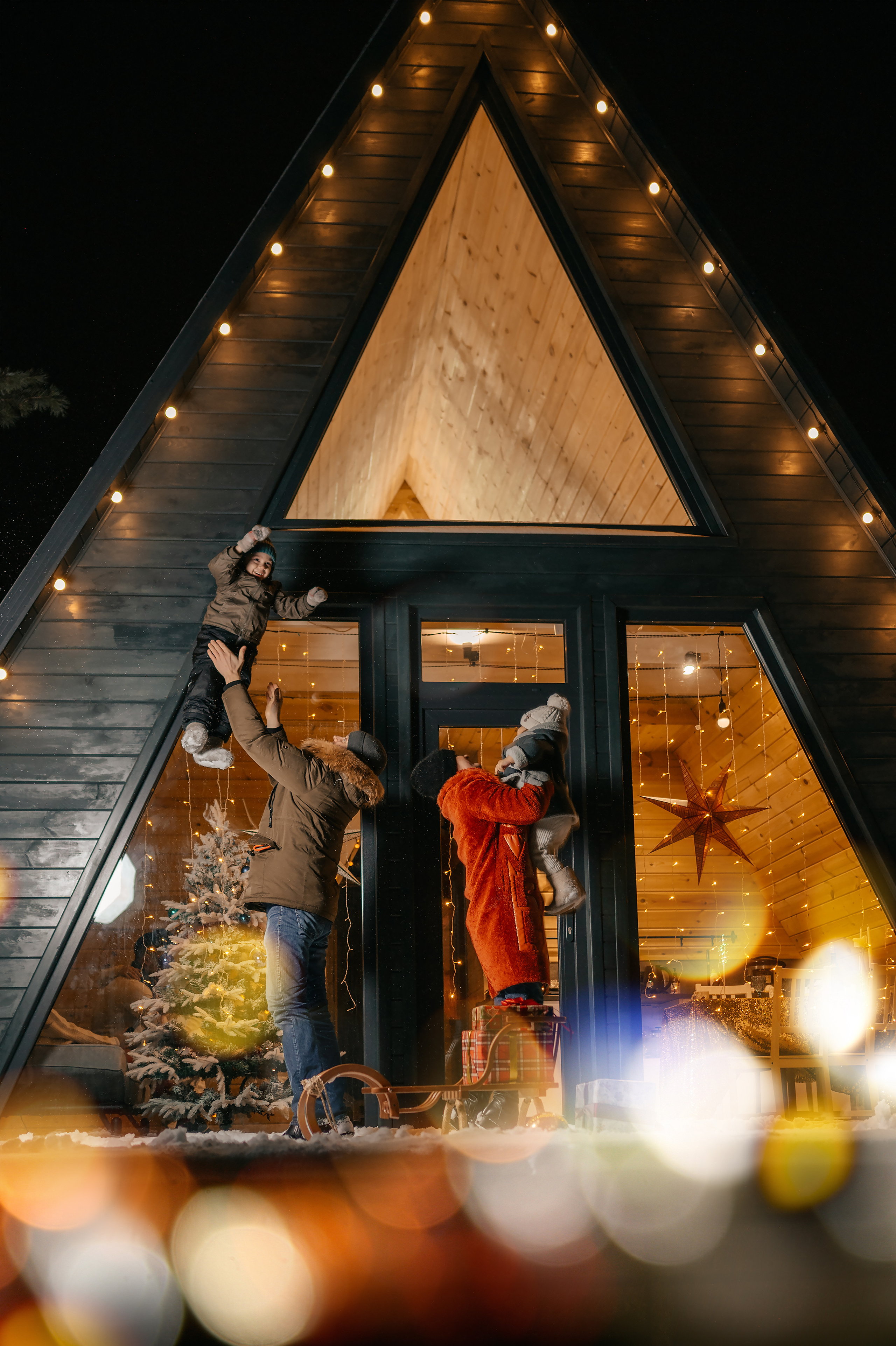 Новогодний фотодень в домике. Семейный Фотограф Новосибирск, Школьные фотосессии Новосибирск, школьный фотограф Новосибирск, выпускные альбомы