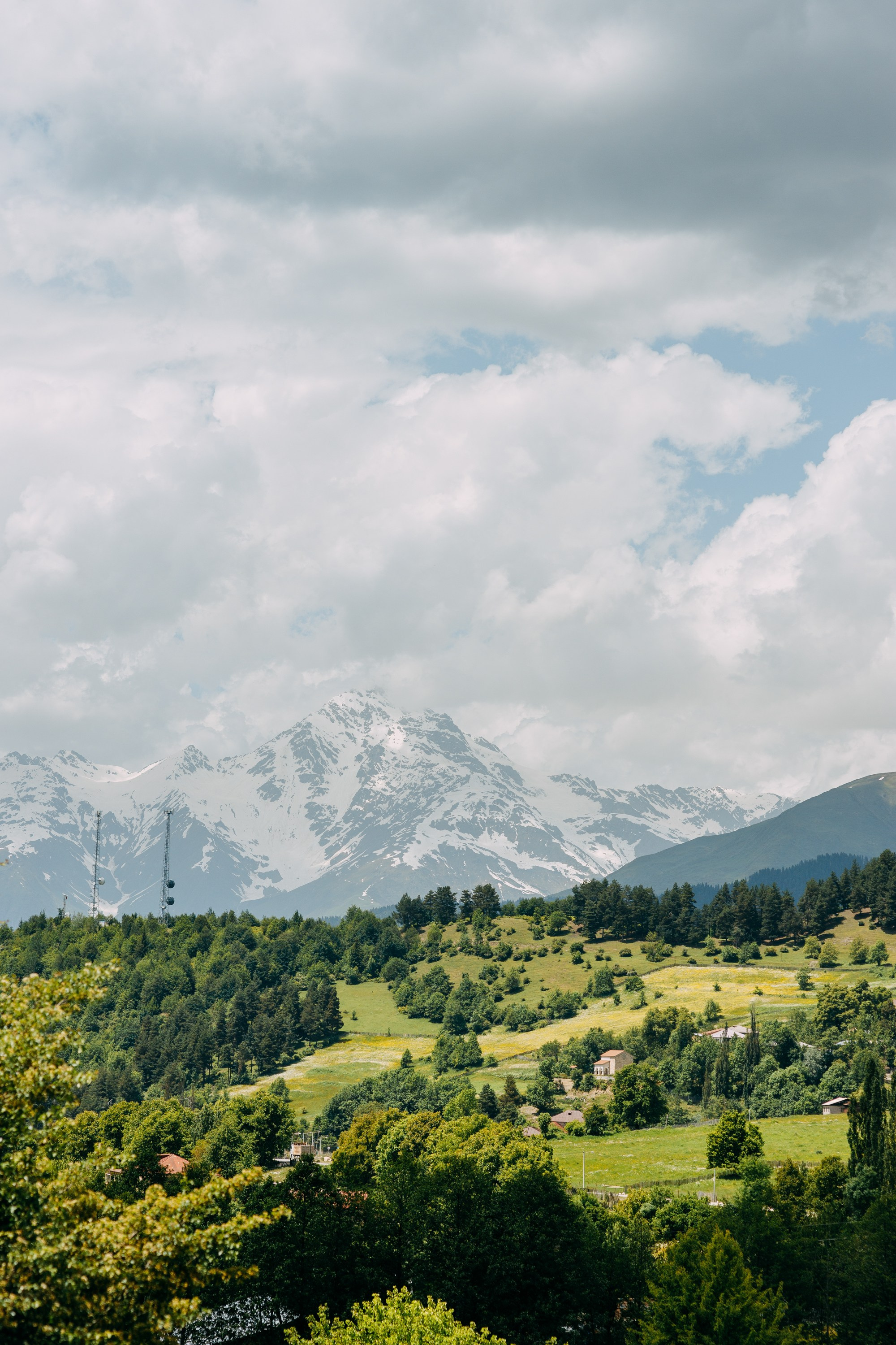 Свадьба в горах Сванетии в Грузии