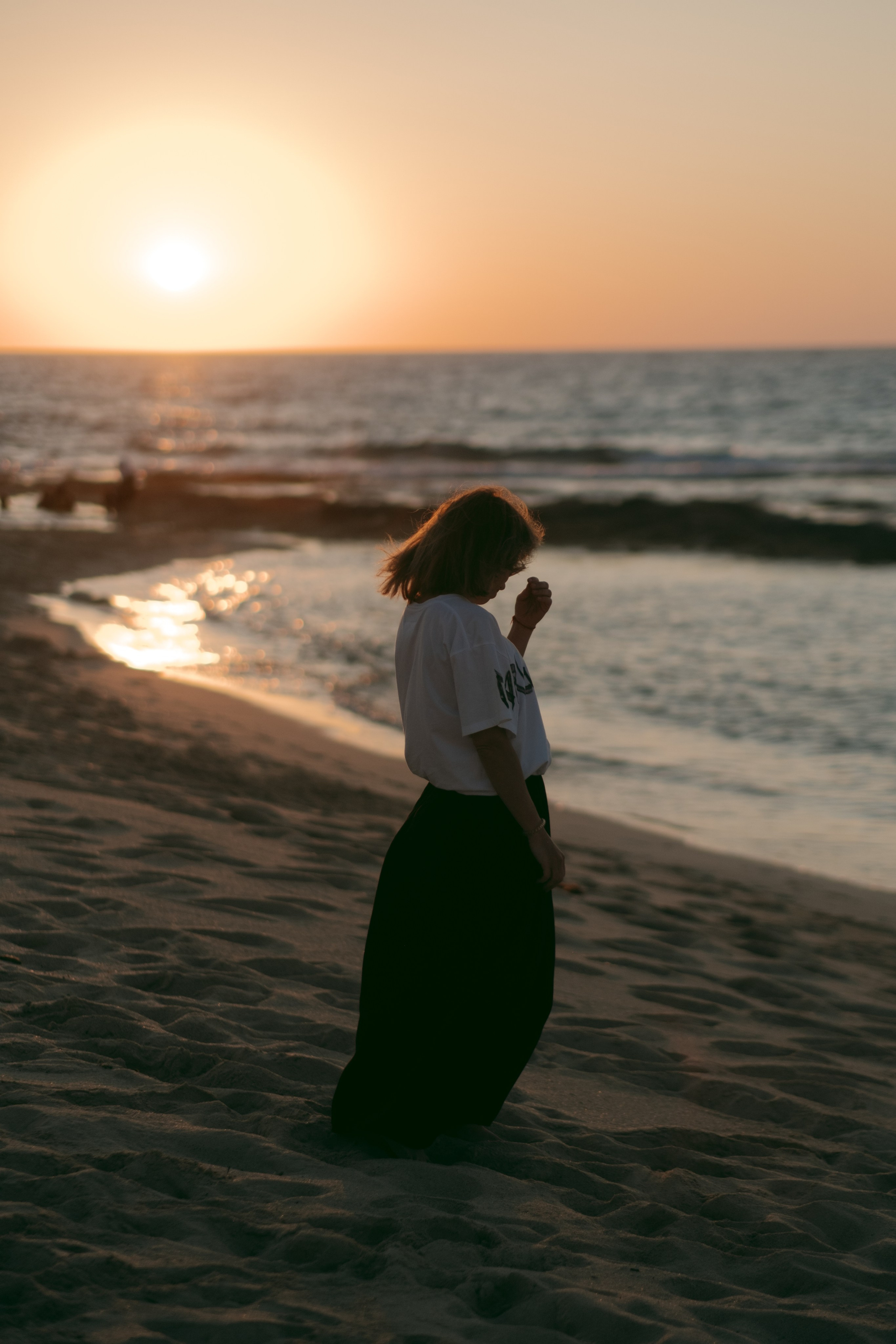 Roza. Sunset. Egypt. Portrait photographer Olga Prokopova based in Budapest