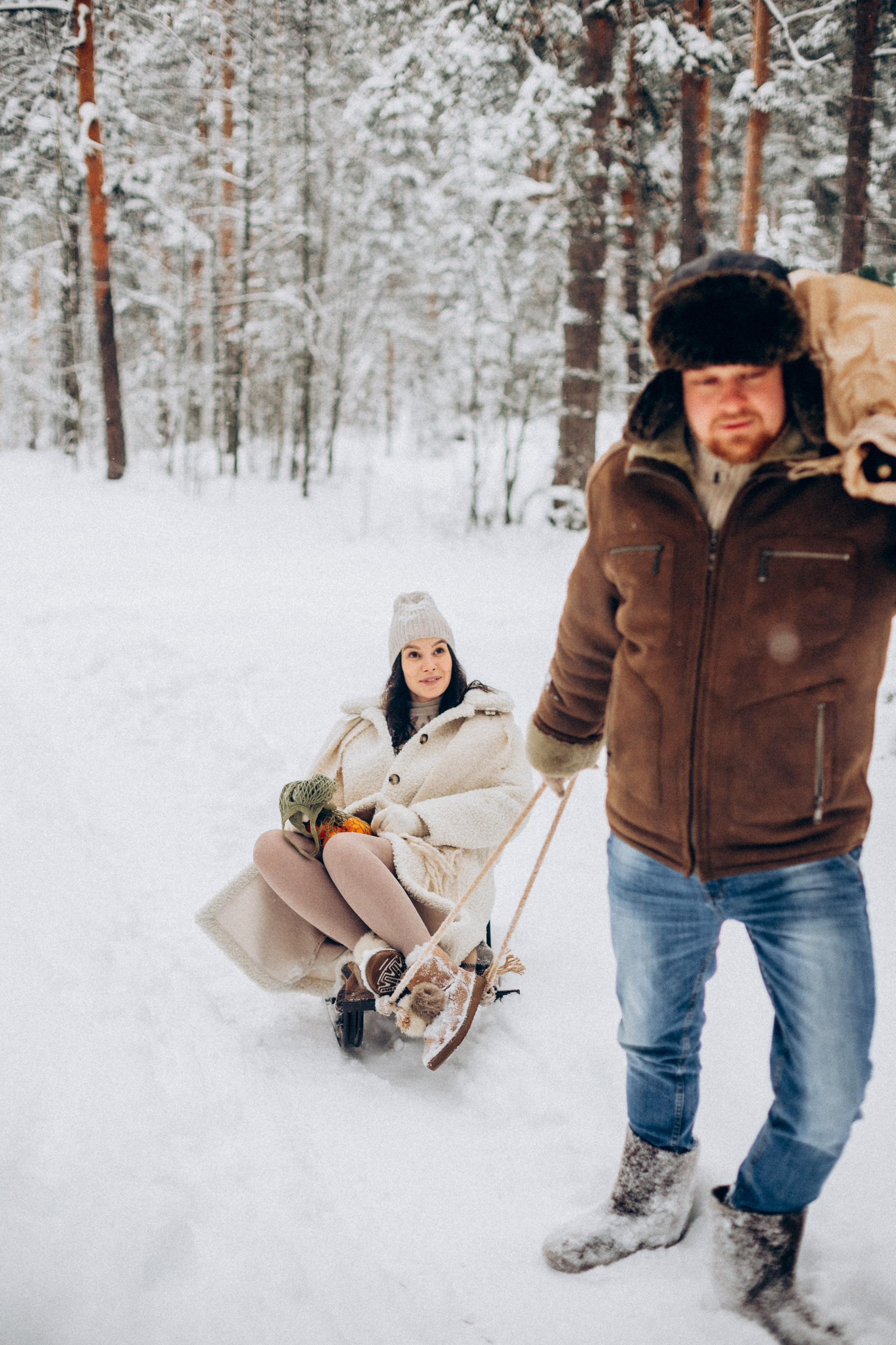 Зимняя мини прогулка. Свадебный и семейный фотограф Черняева Анна| Нижний Новгород