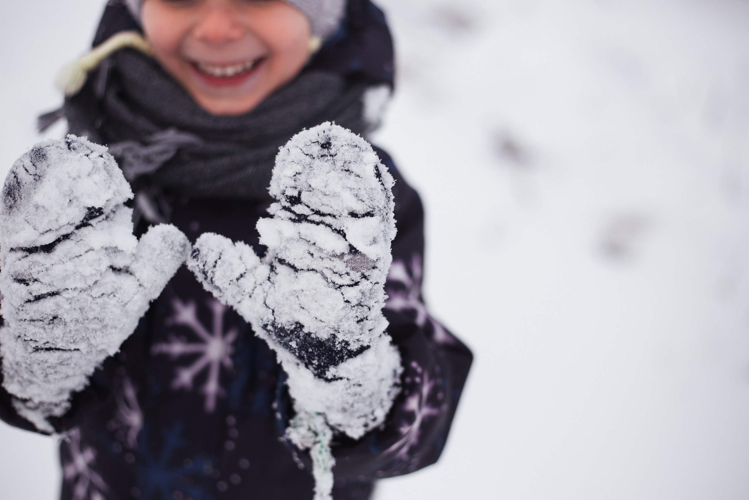 Снежная прогулка Егора и Ефима
