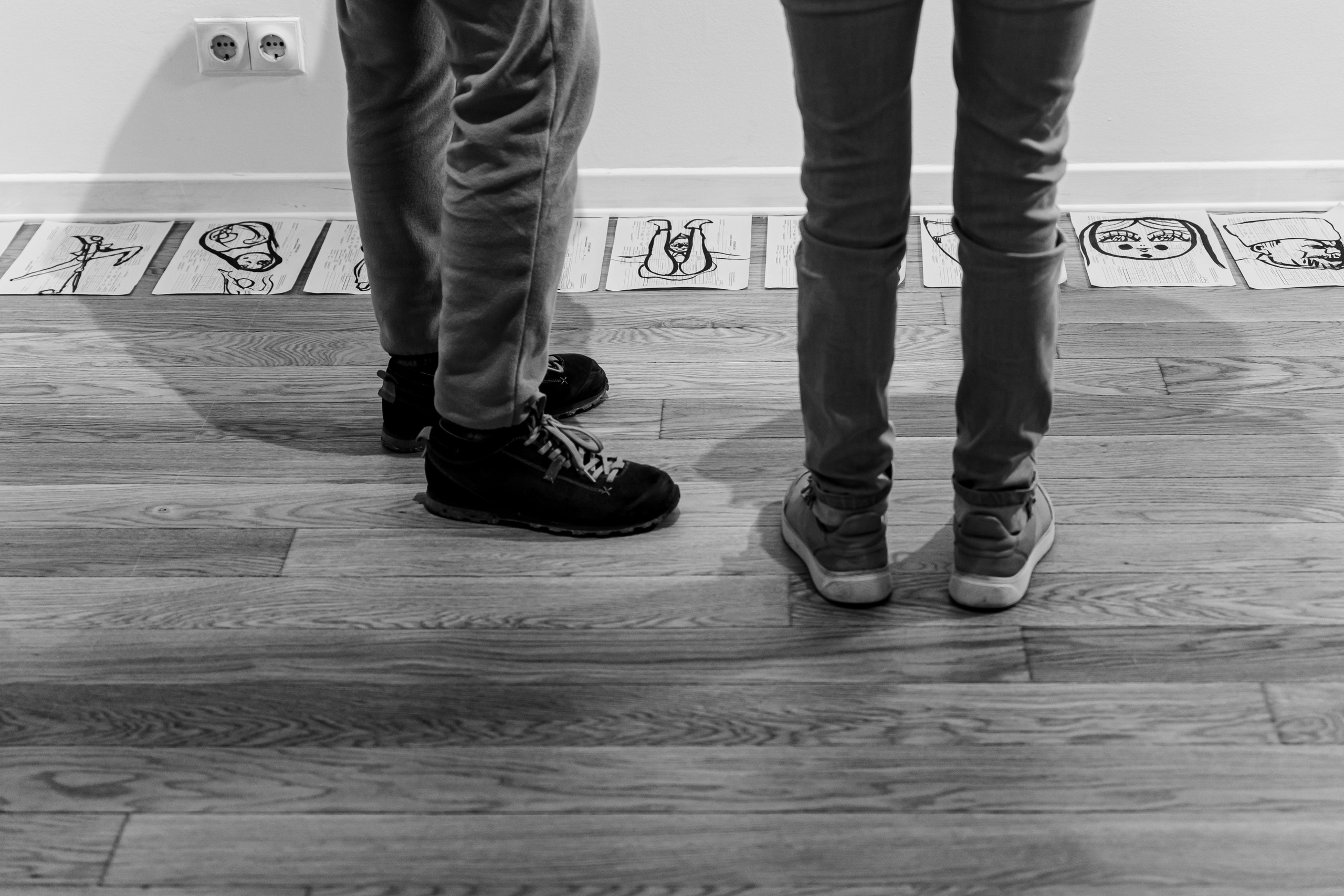 Открытие выставки | Центр современного искусства № 9. Репортажный фотограф Семён Борисов | Москва