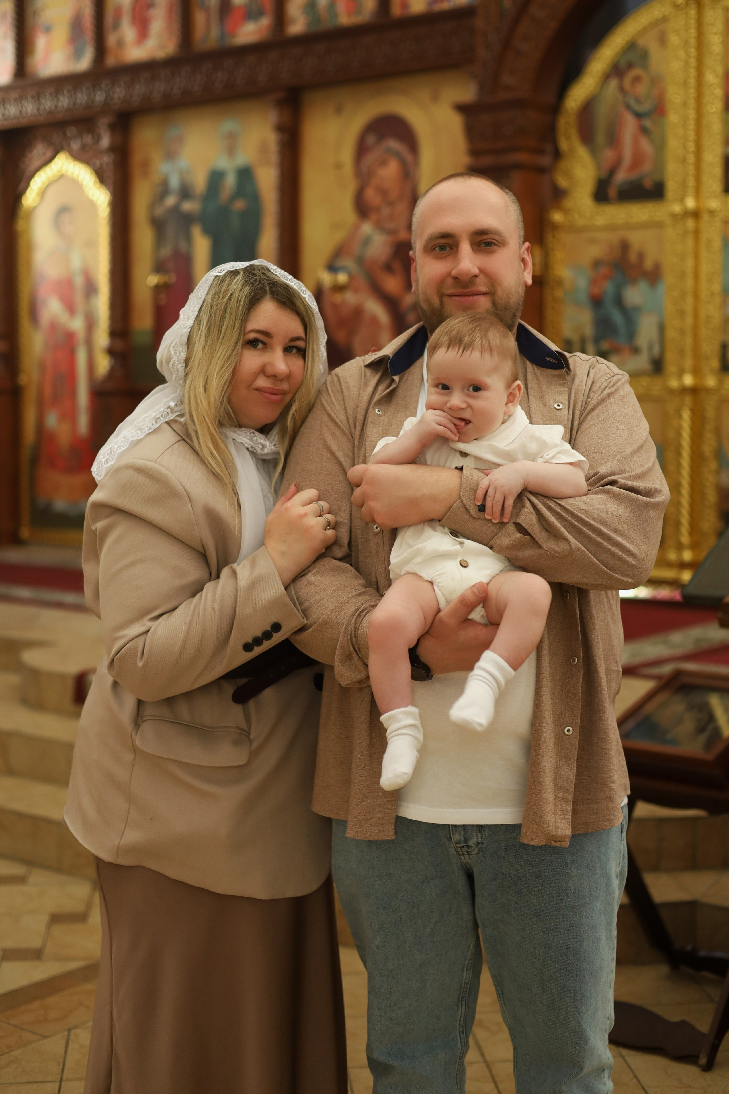 Таинство крещения. Фотограф новорожденных Саратов