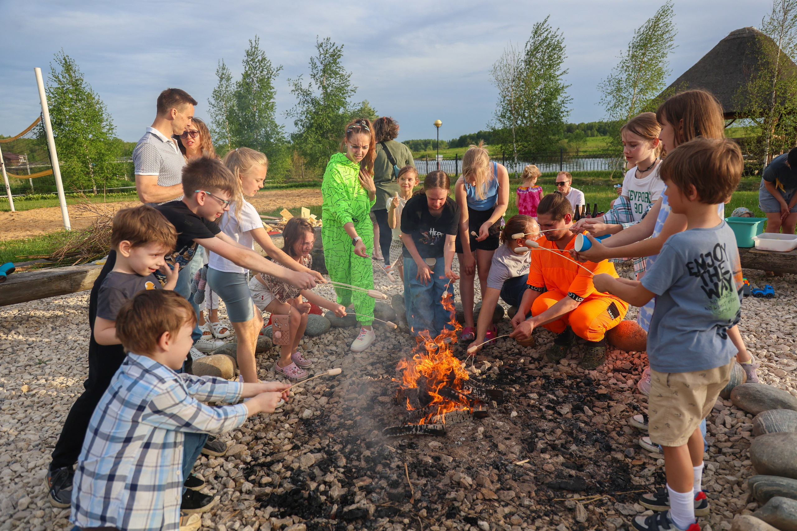 Детский праздник на природе. Фото и видеосъёмка бизнес-мероприятий под ключ в Москве и МО — Akhmedov Team