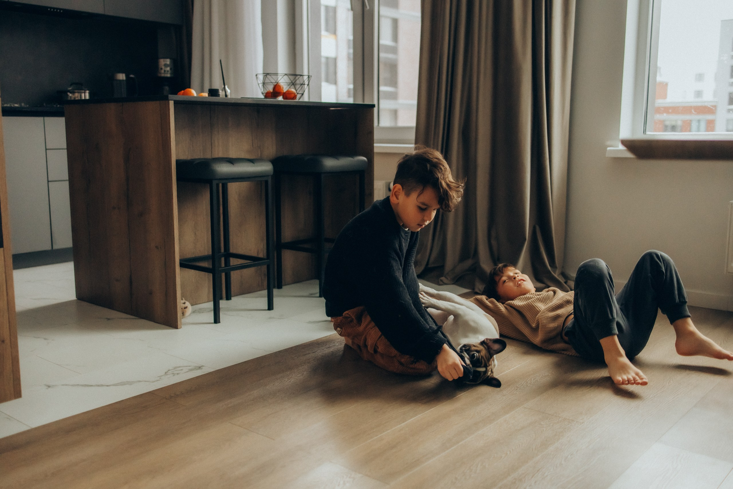 Руслан, Тимур и Луна. Семейный фотограф Москва