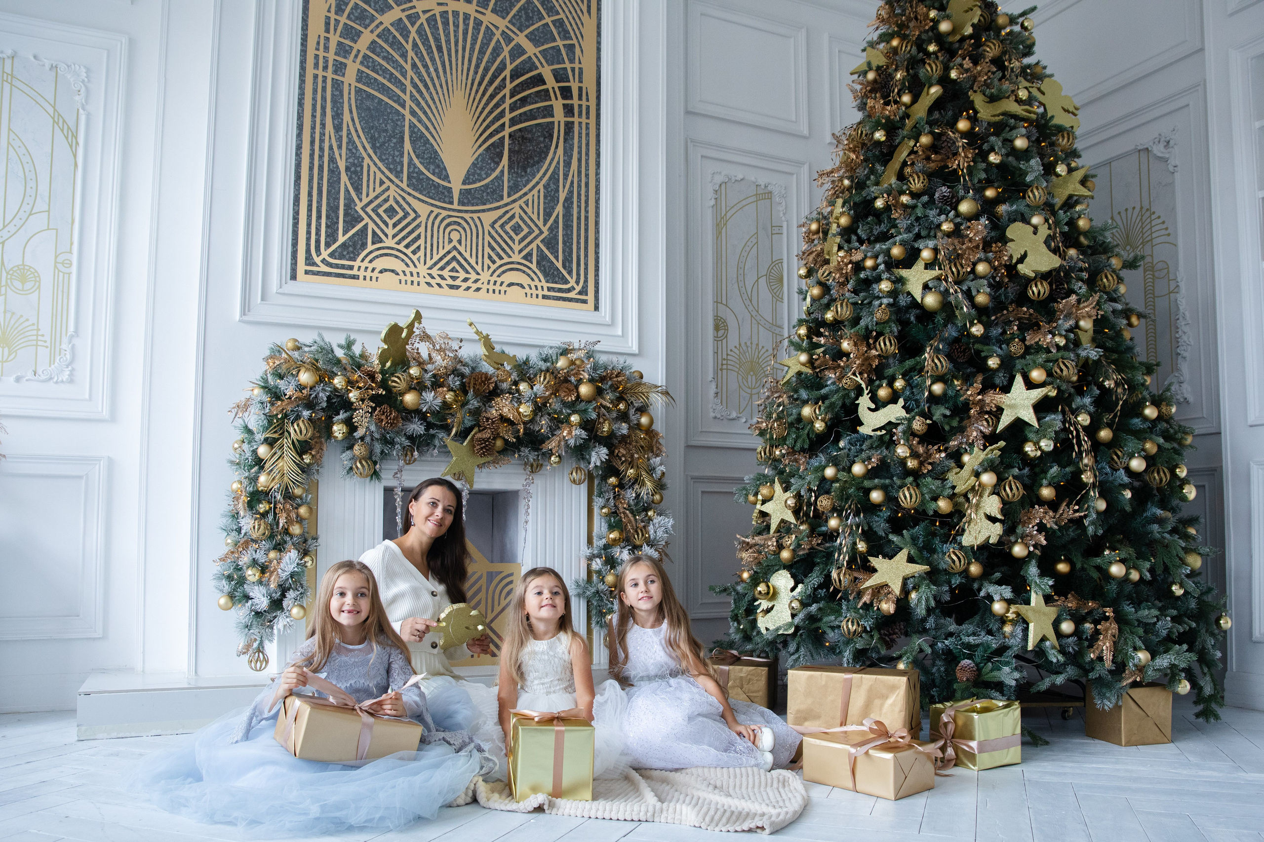 Christmas family. Фотограф в Москве Яна Полосина
