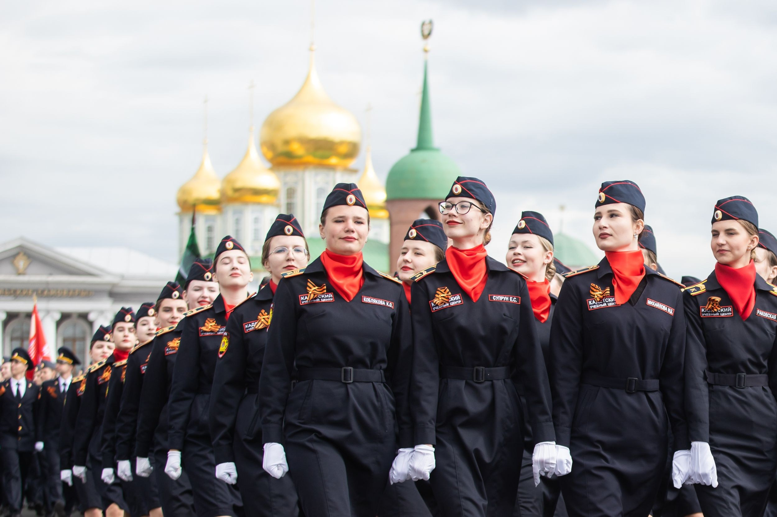 Генеральная репетиция Парада Победы (5 мая 2024). Репортажный фотограф Алексей Пирязев