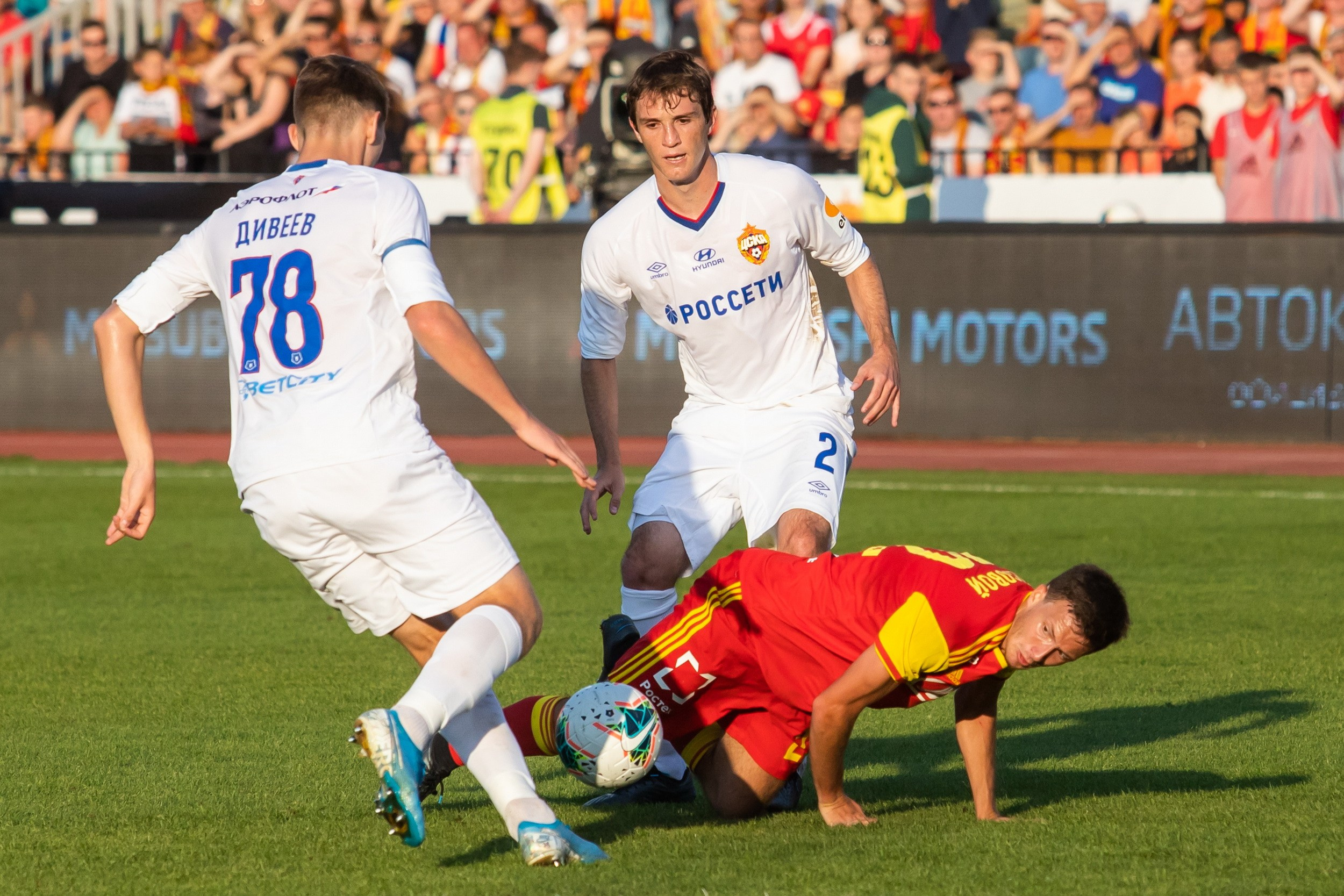 Арсенал 1-2 ЦСКА (1 сентября 2019). Репортажный фотограф Алексей Пирязев