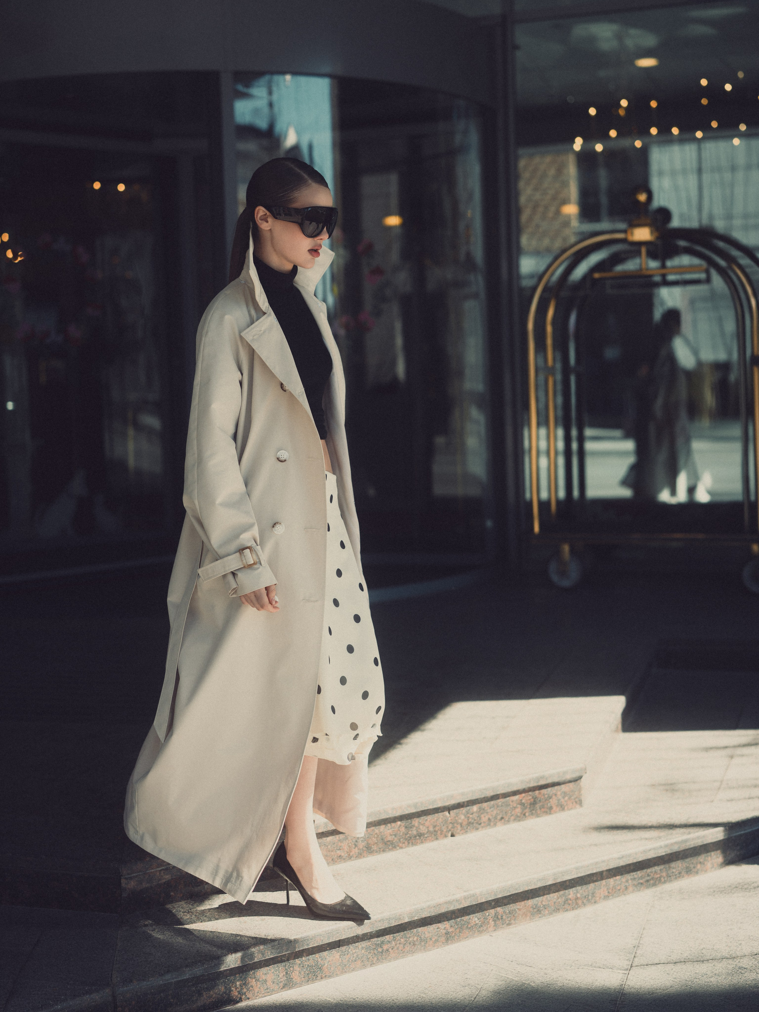 уличная фотосъёмка девушки в Казани, портрет Софи на улице