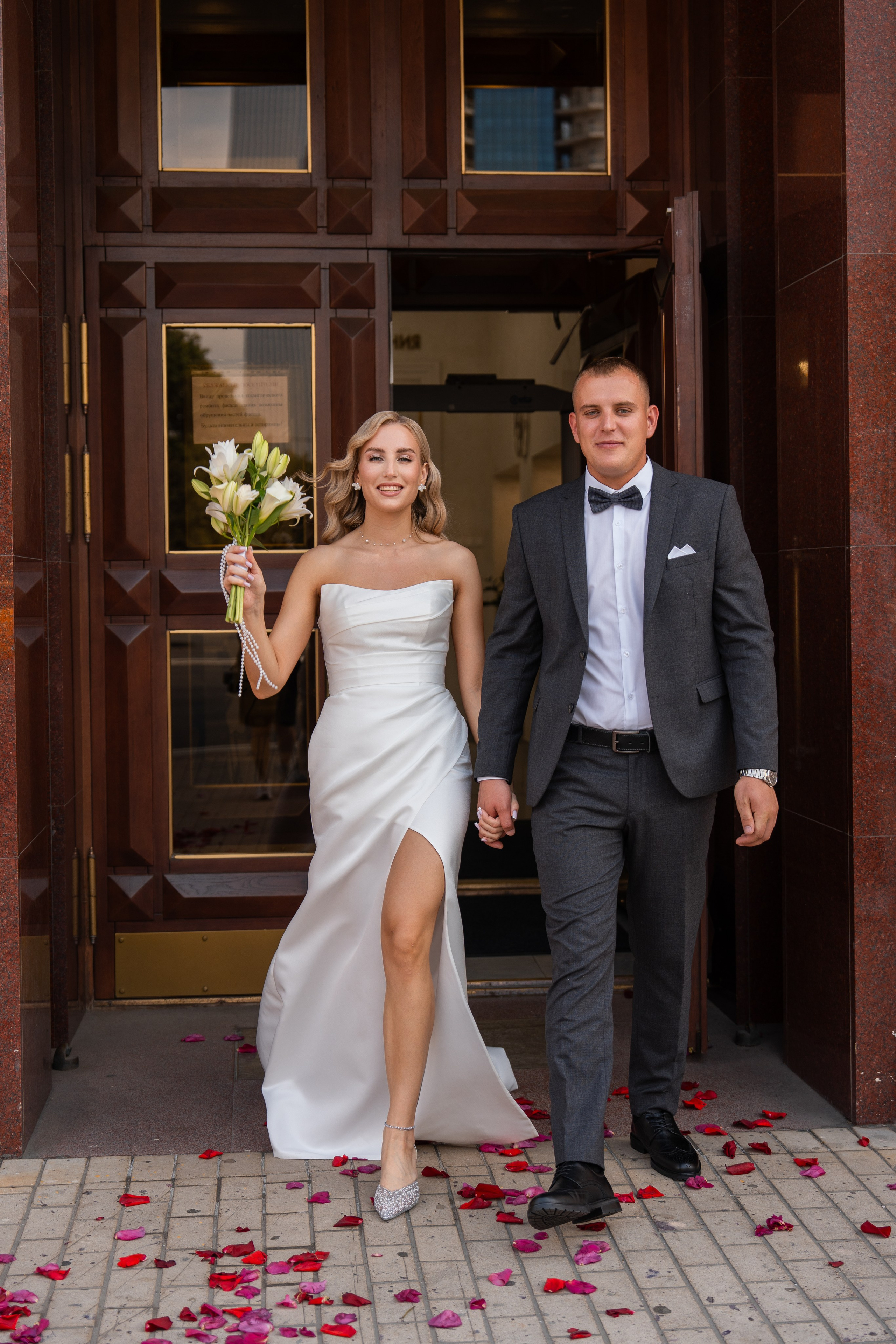 Свадебная фотосессия в Москве, регистрация в Кутузовском ЗАГСе Москва. Свадебный фотограф в Москве Анна Полушина