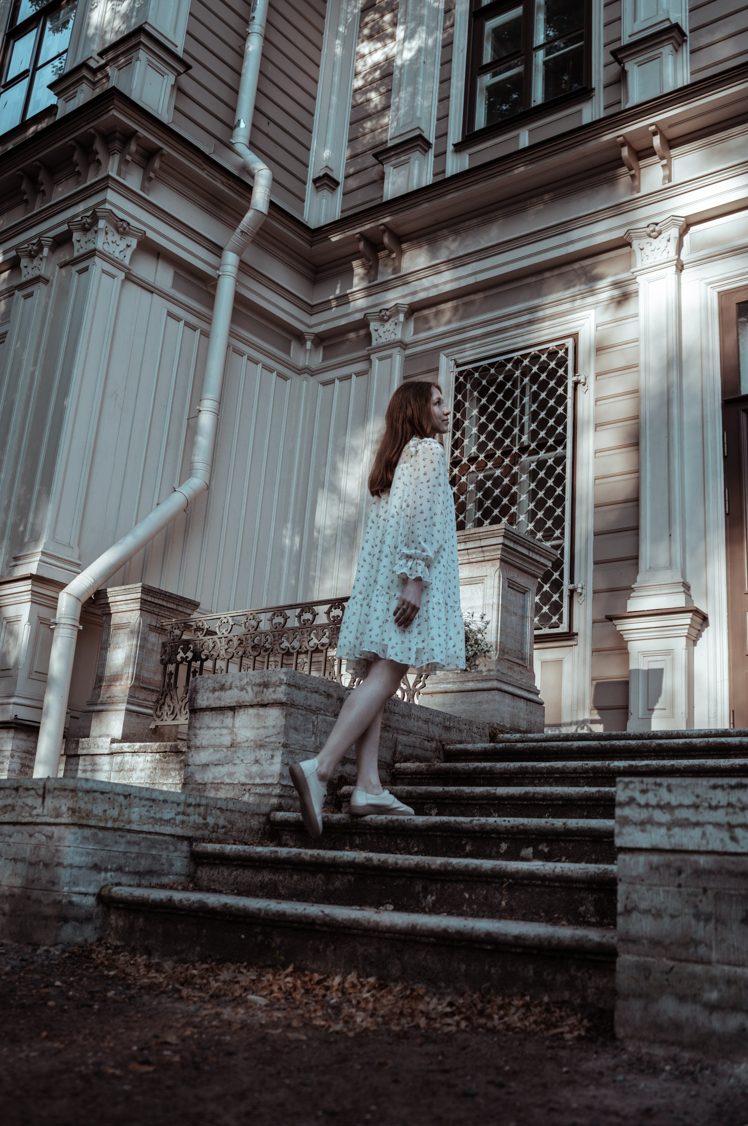 #Белые ночи. Рассвет в Лопухинском саду. Главная