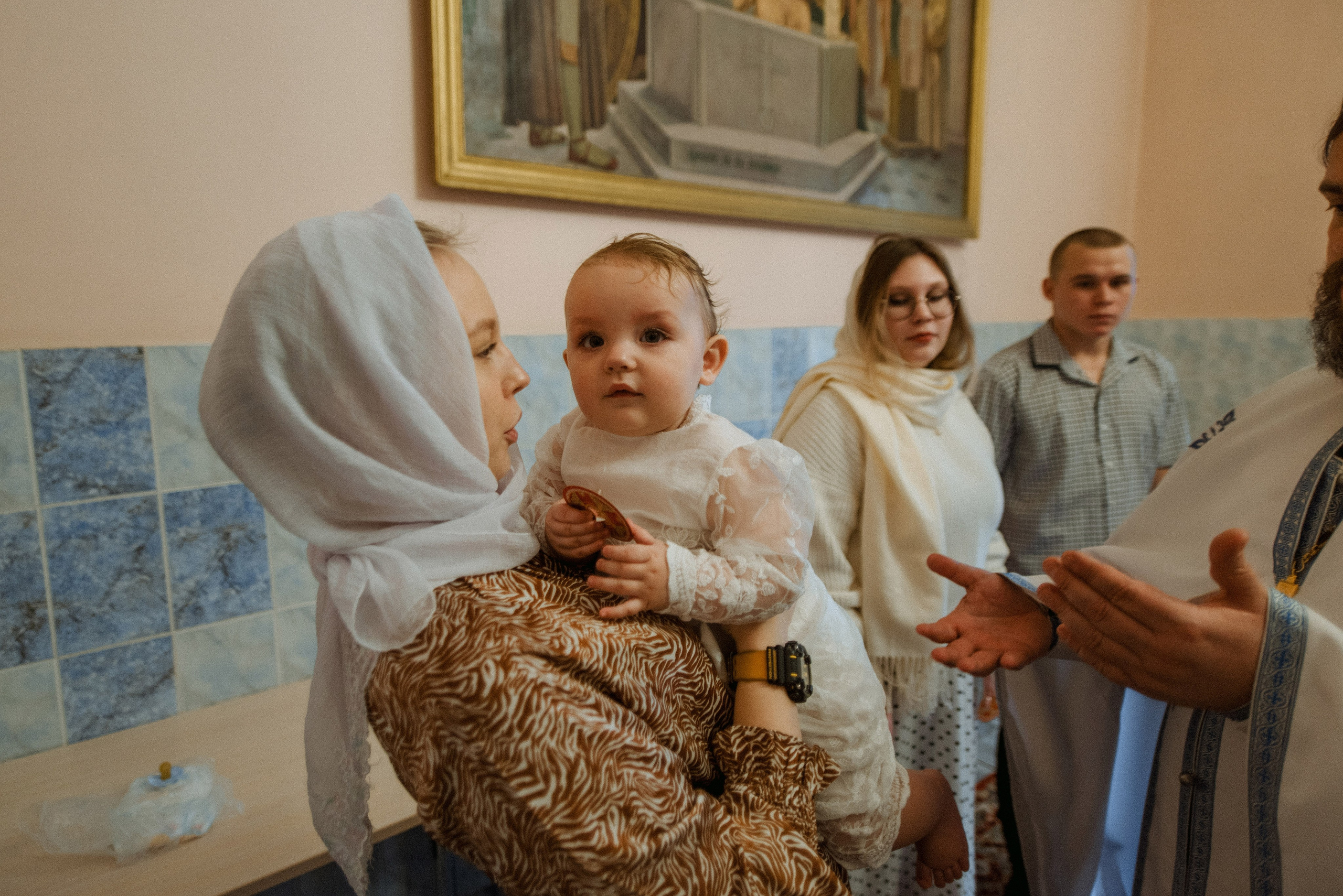 Крещение Евы. Семейный документальный фотограф в Волгограде Мариэта Додина