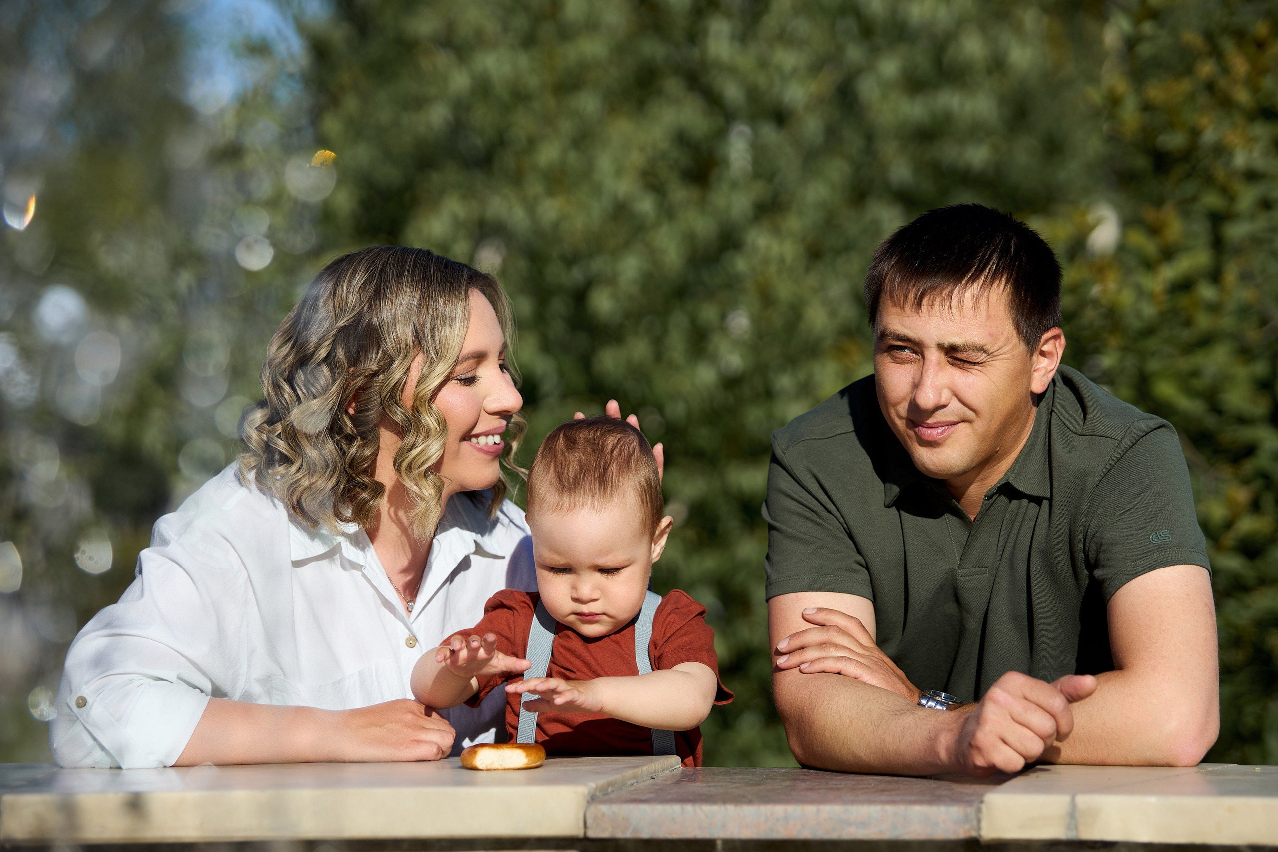 Семейная прогулка в Александровском саду