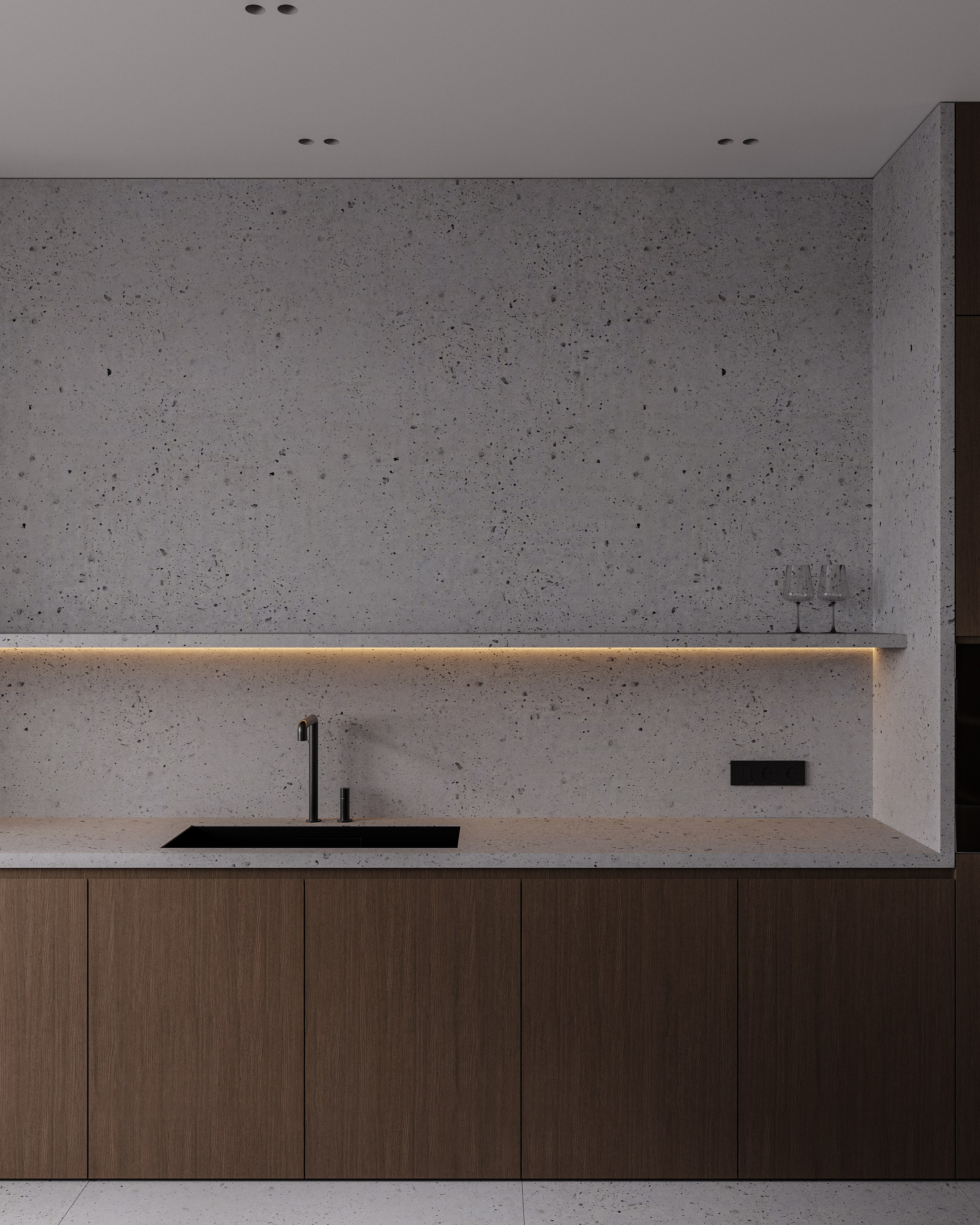 Living room. 3D визуализация интерьеров — Ирина