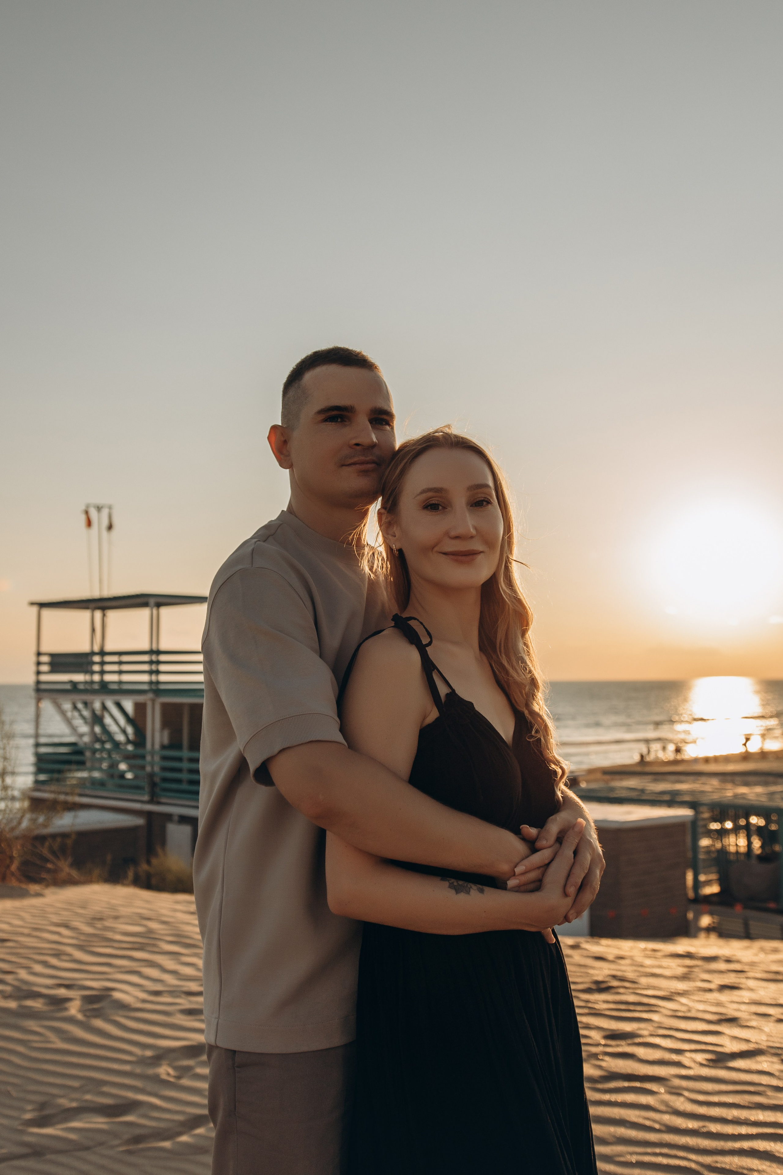 Иван и Наталья — когда солнце касалось горизонта. Семейный фотограф Новороссийск, Анапа, Геленджик — Юлия Давыдова