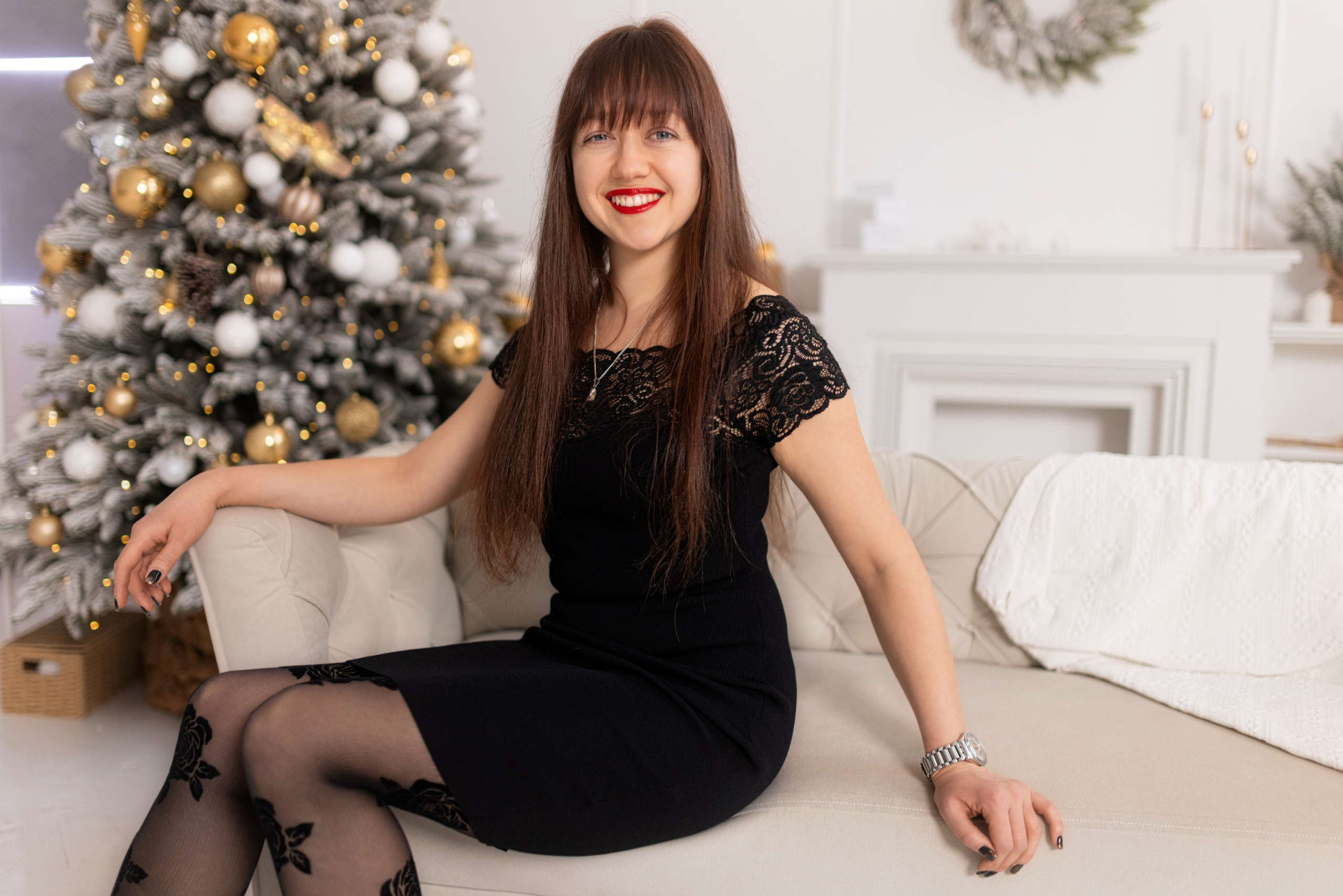 Новогодняя фотосъемка для клиентов студии балета в Воронеже