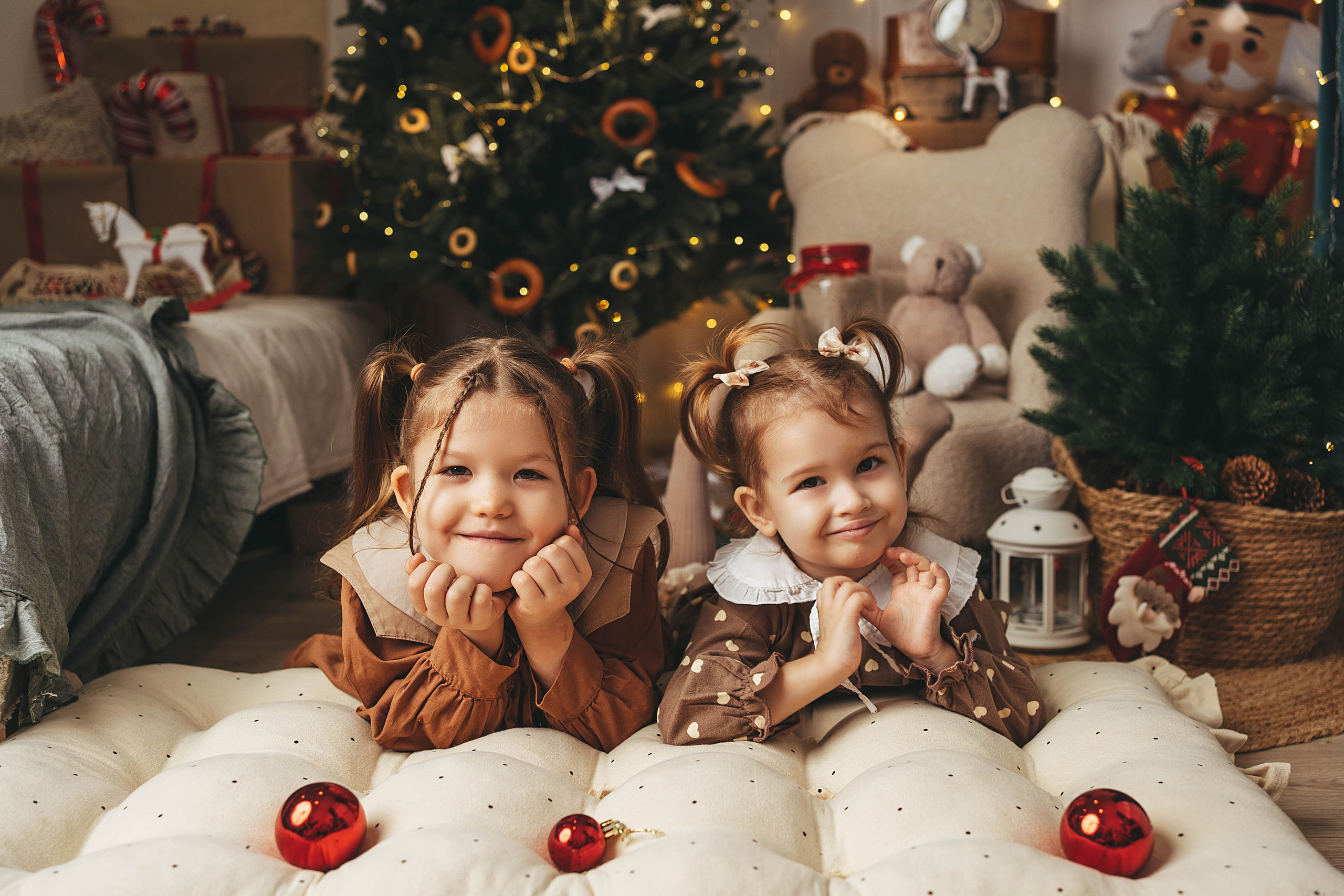 Новогодний фотопроект для малышей 2026. Семейный и детский фотограф новорожденных Ульяновск