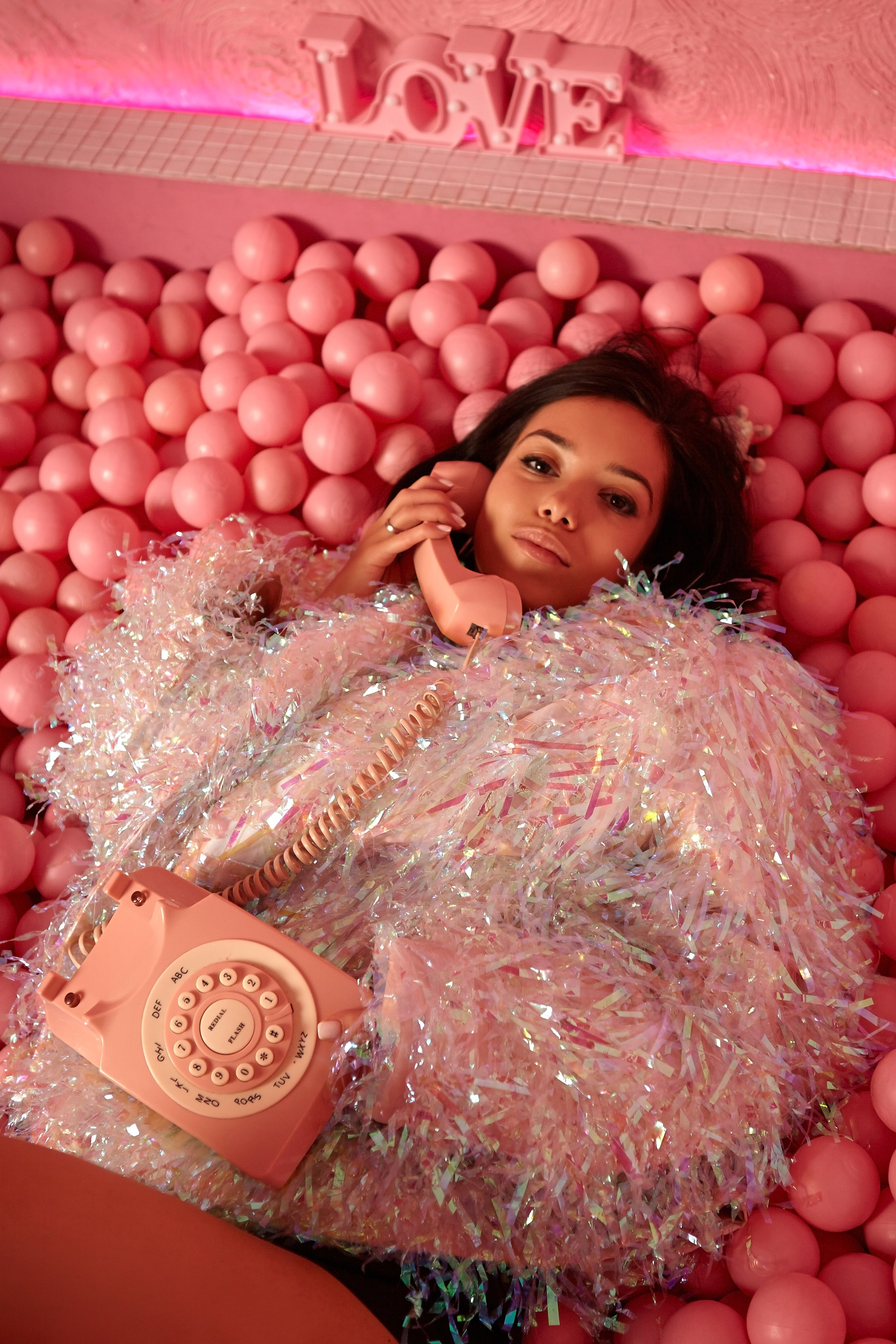 Фотосессия в розовой студии. Фотограф Ольга Ефремова