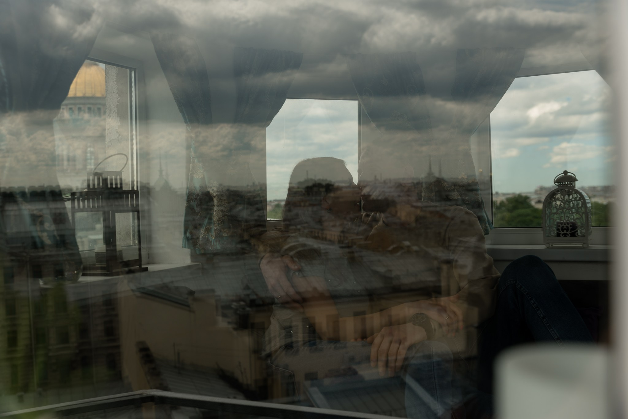 Крыша у Исаакиевского собора. Свадебный и семейный фотограф из Санкт-Петербурга Климов Анатолий