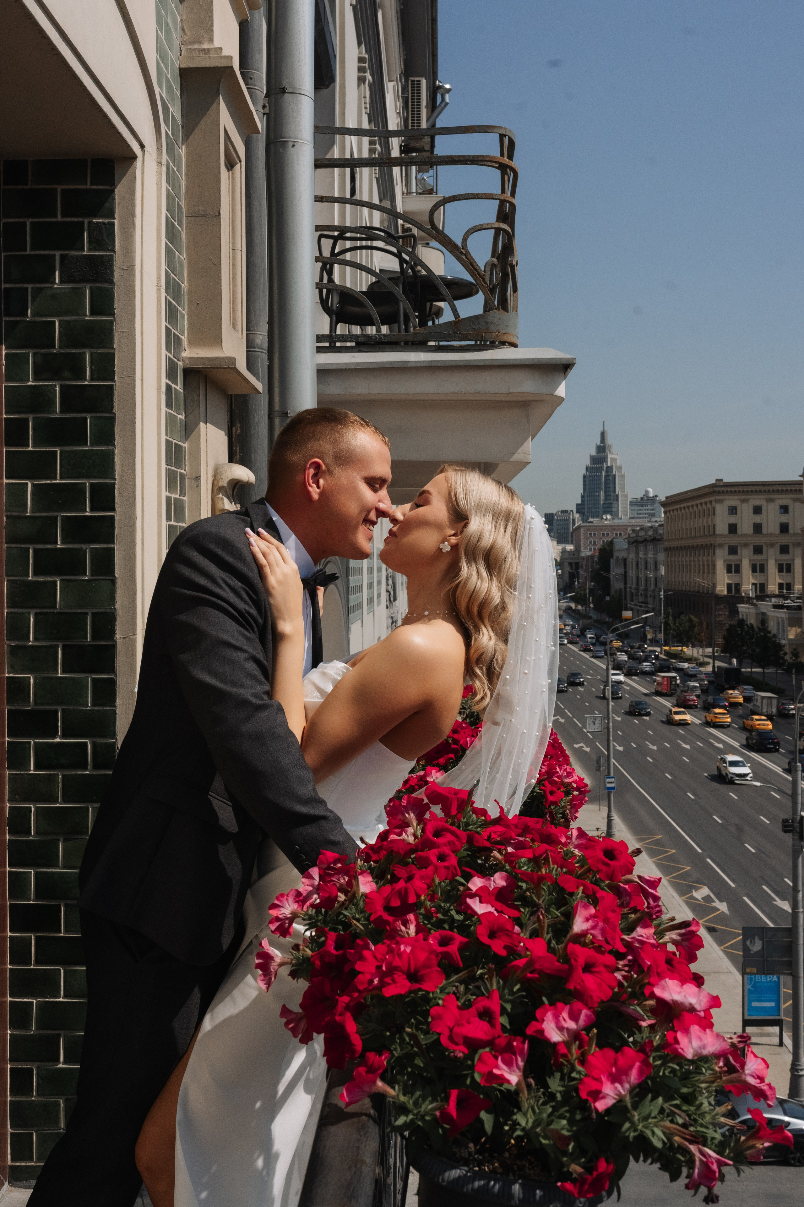 Свадебная фотосессия в Москве, регистрация в Кутузовском ЗАГСе Москва. Свадебный фотограф в Москве Анна Полушина