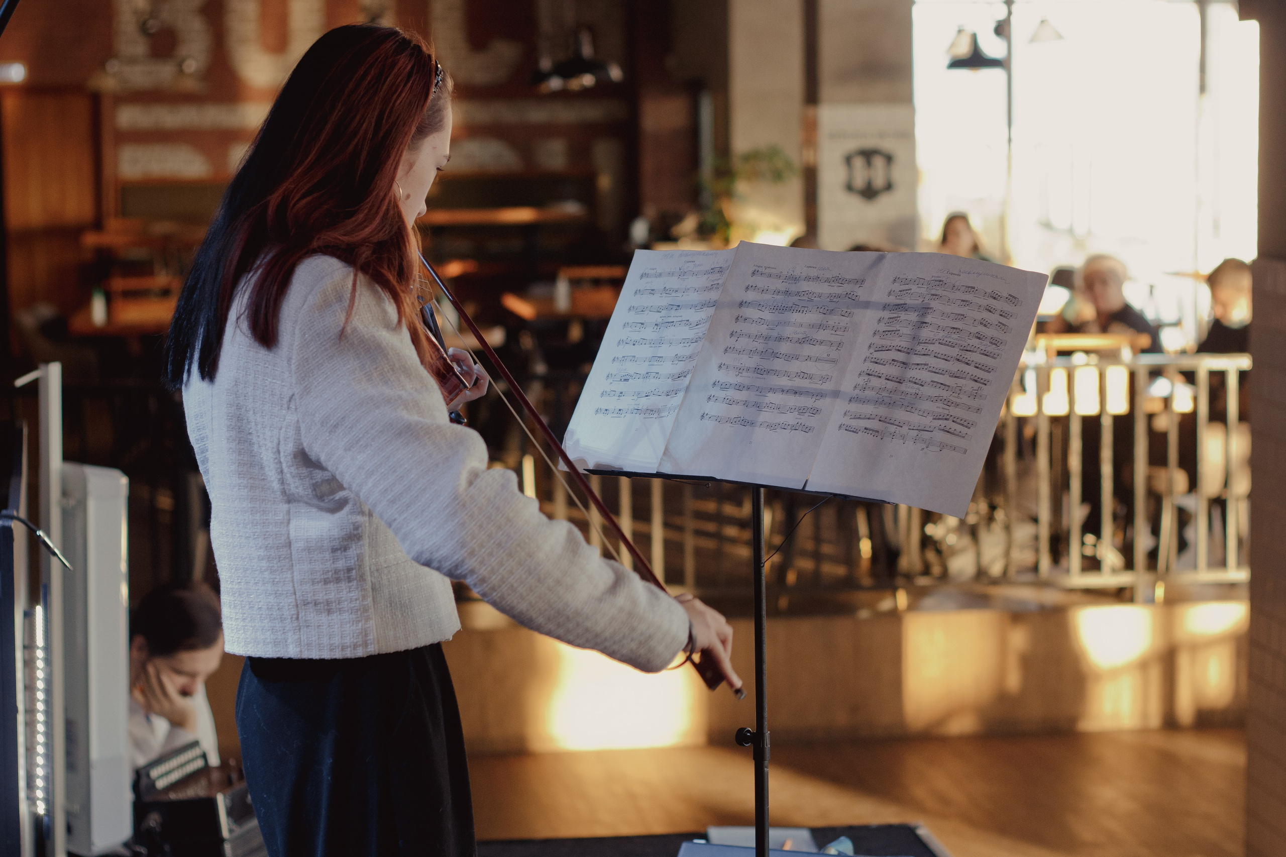 Отчетный концерт музыкальной школы. Фотограф Надршина Лилия