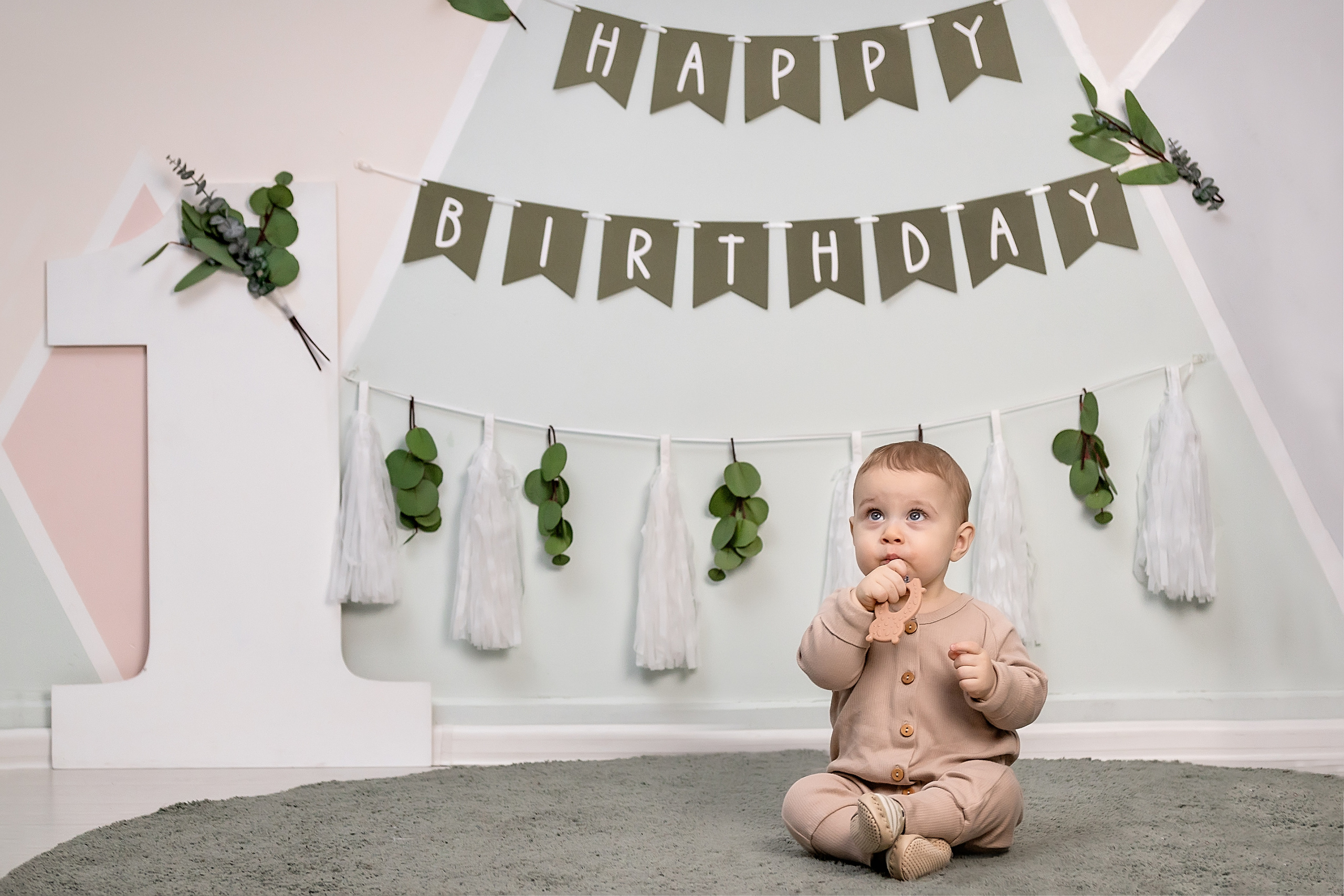 Ирина, Константин и Миша. Годик. Студия. Главная