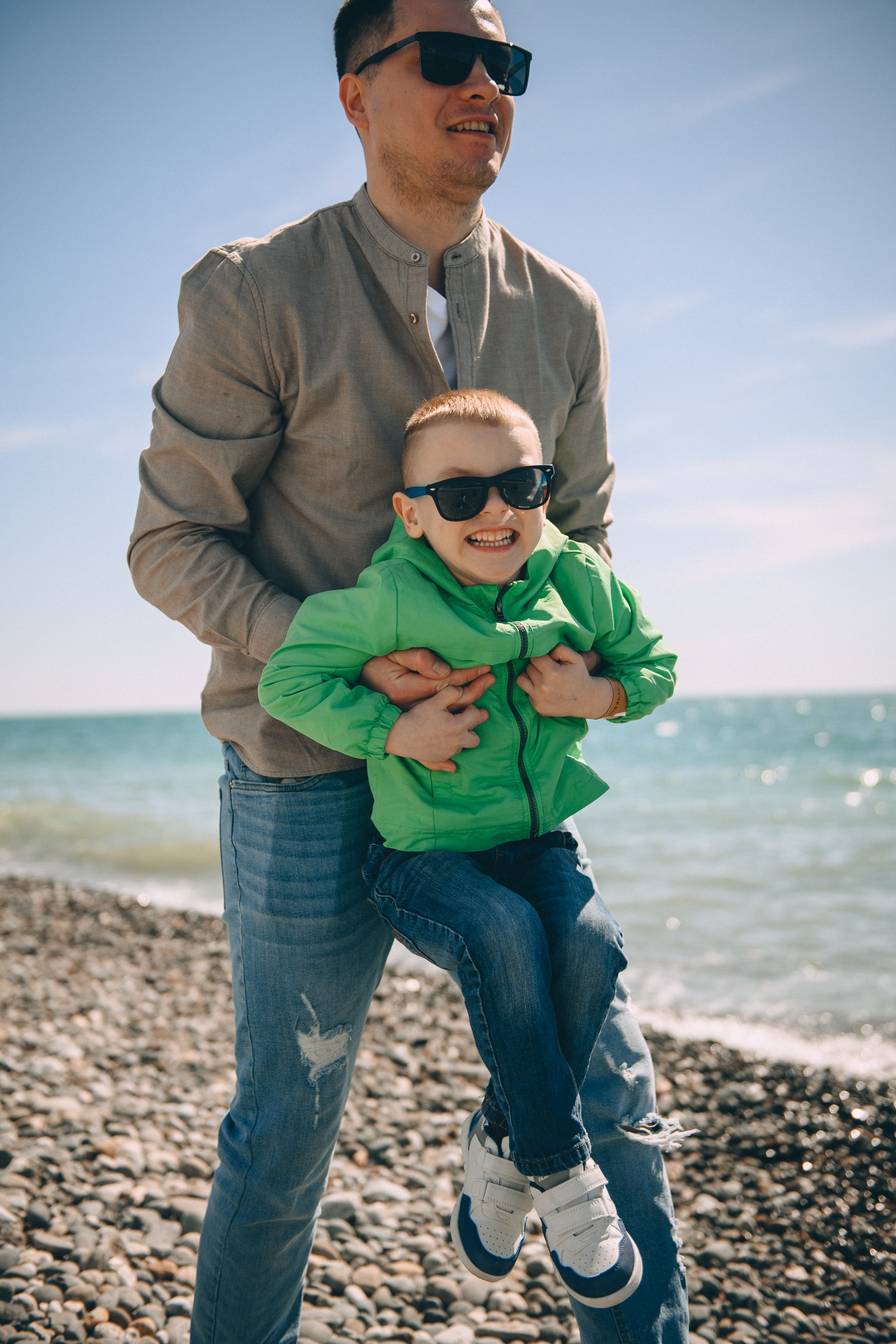 Активная семейная фотосессия с мальчуганами-непоседами. Свадебный и семейный фотограф София Невская