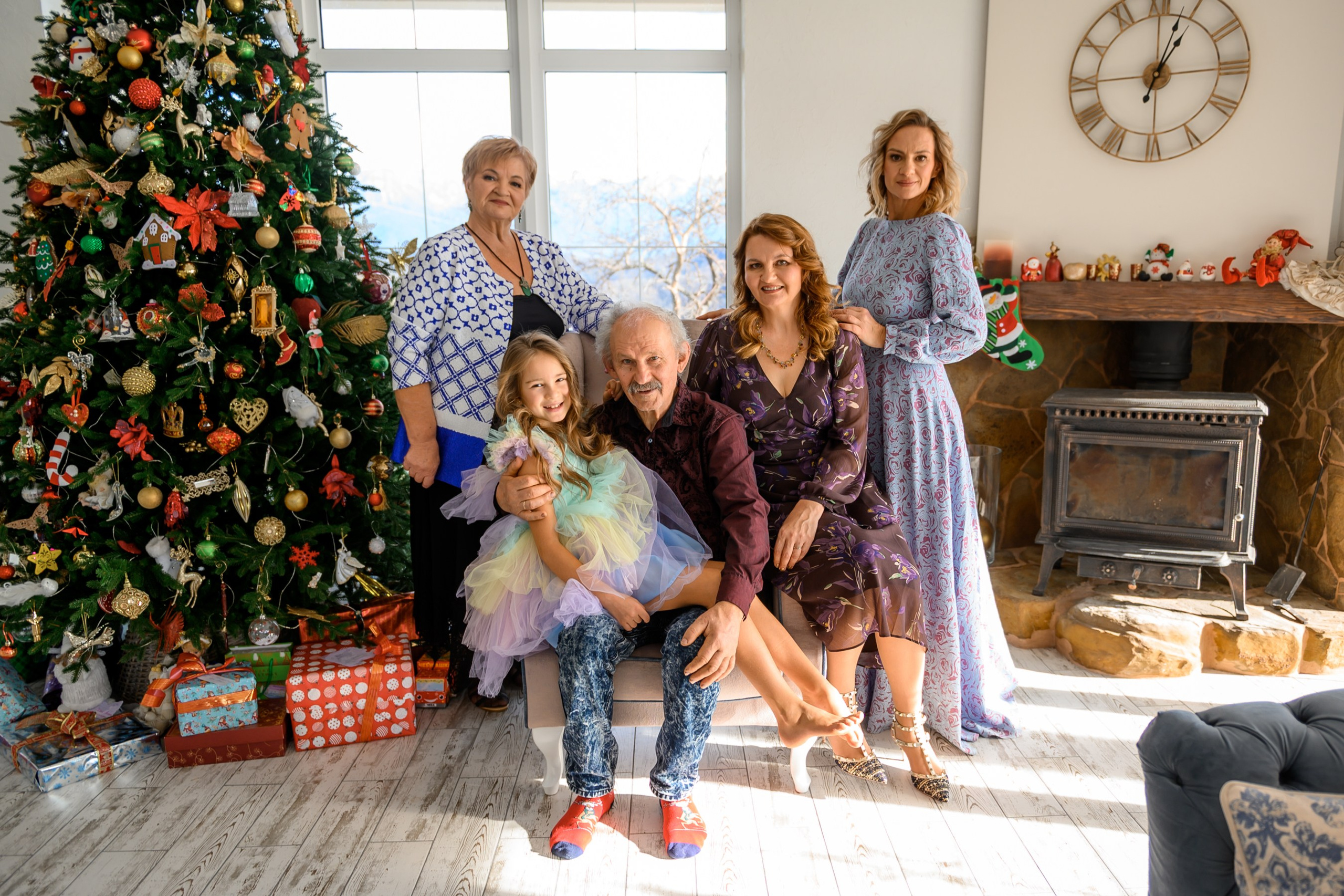 Домашняя уютная елочка. Свадебный и семейный фотограф София Невская