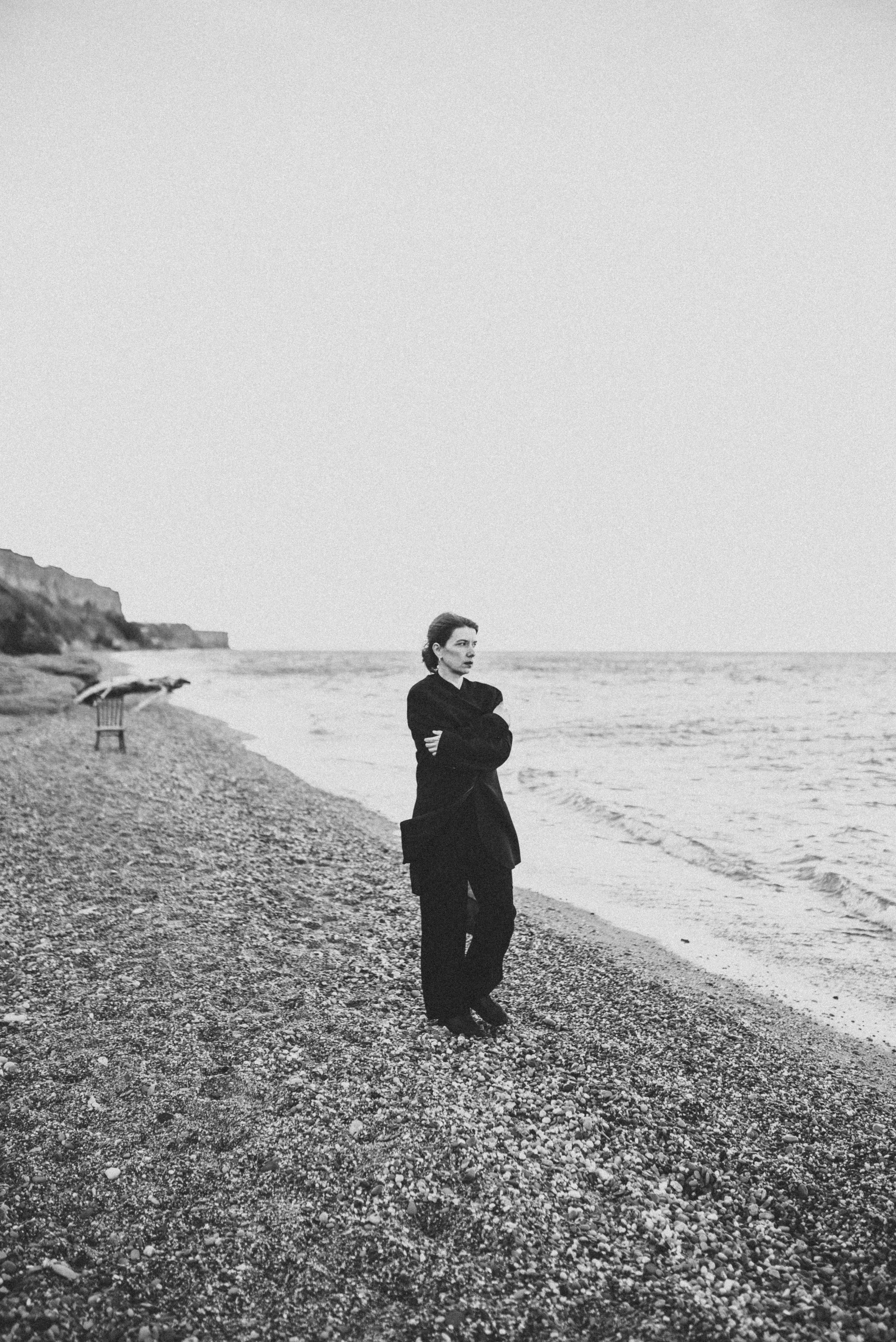 Фототерапия. Лена на пляже