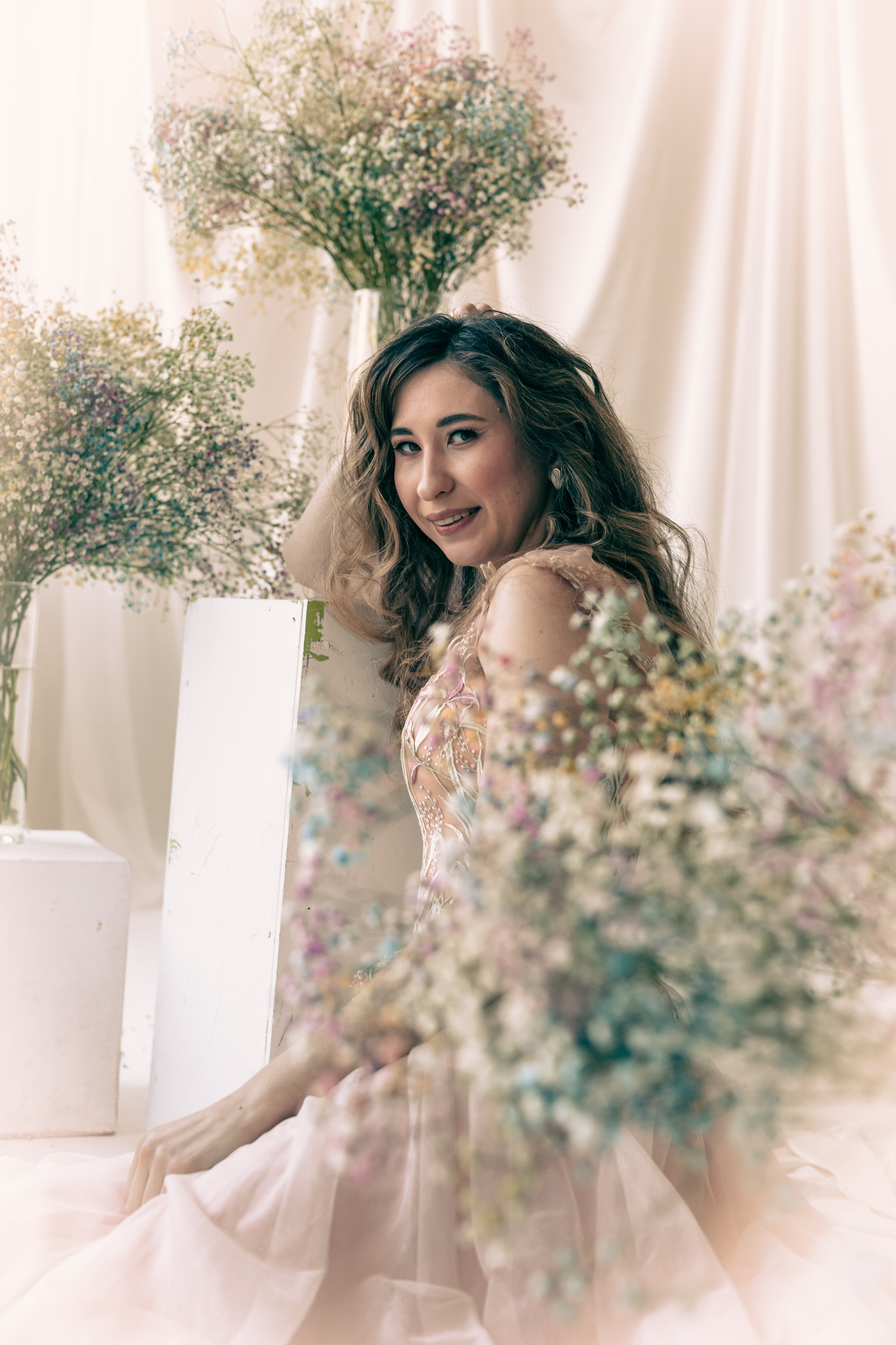 Марина. Фотодень «Gypsafila». Портретный фотограф Панферова Регина г. Санкт-Петербург, г. Казань