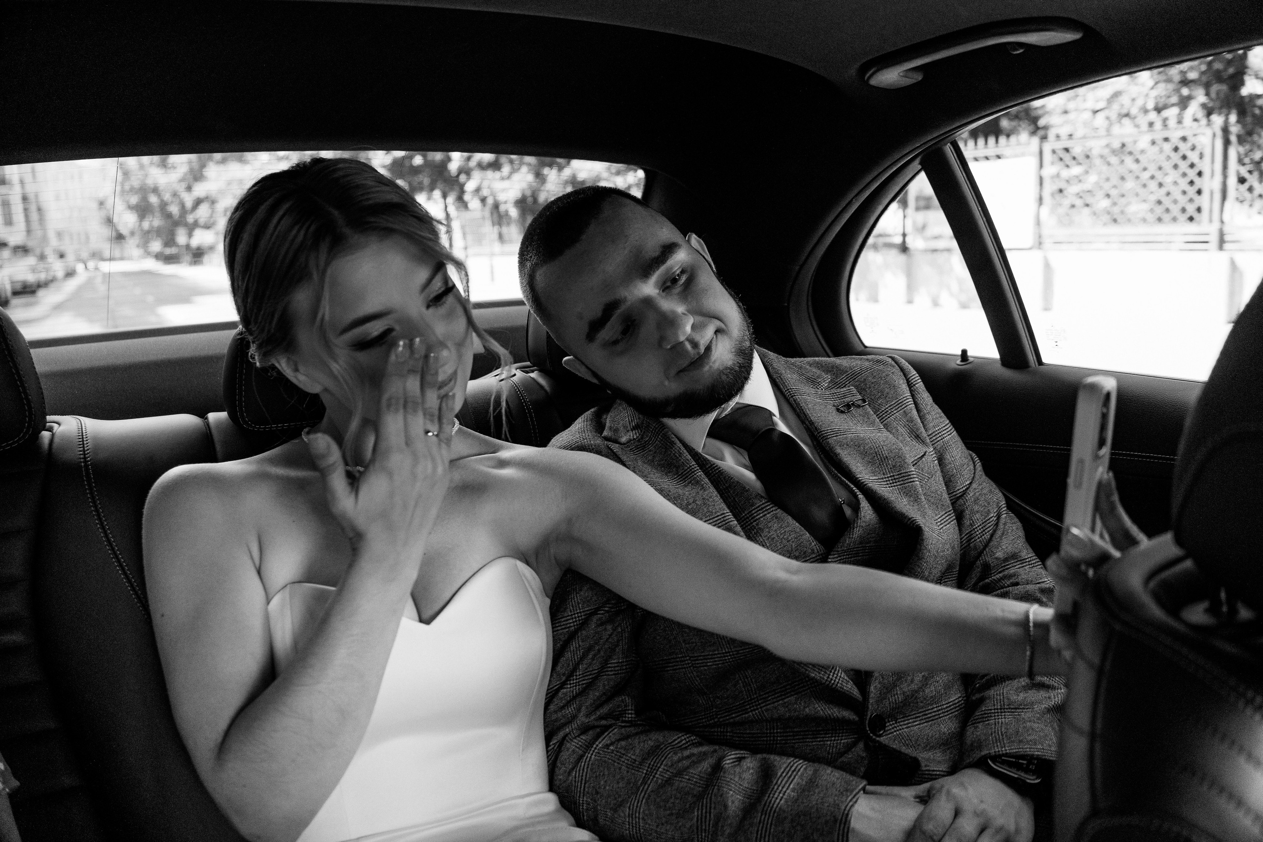 Свадебная фотосессия в яркий и солнечный день для Богдана и Анны. Профессиональный фотограф в Санкт-Петербурге Александр Волосенцев