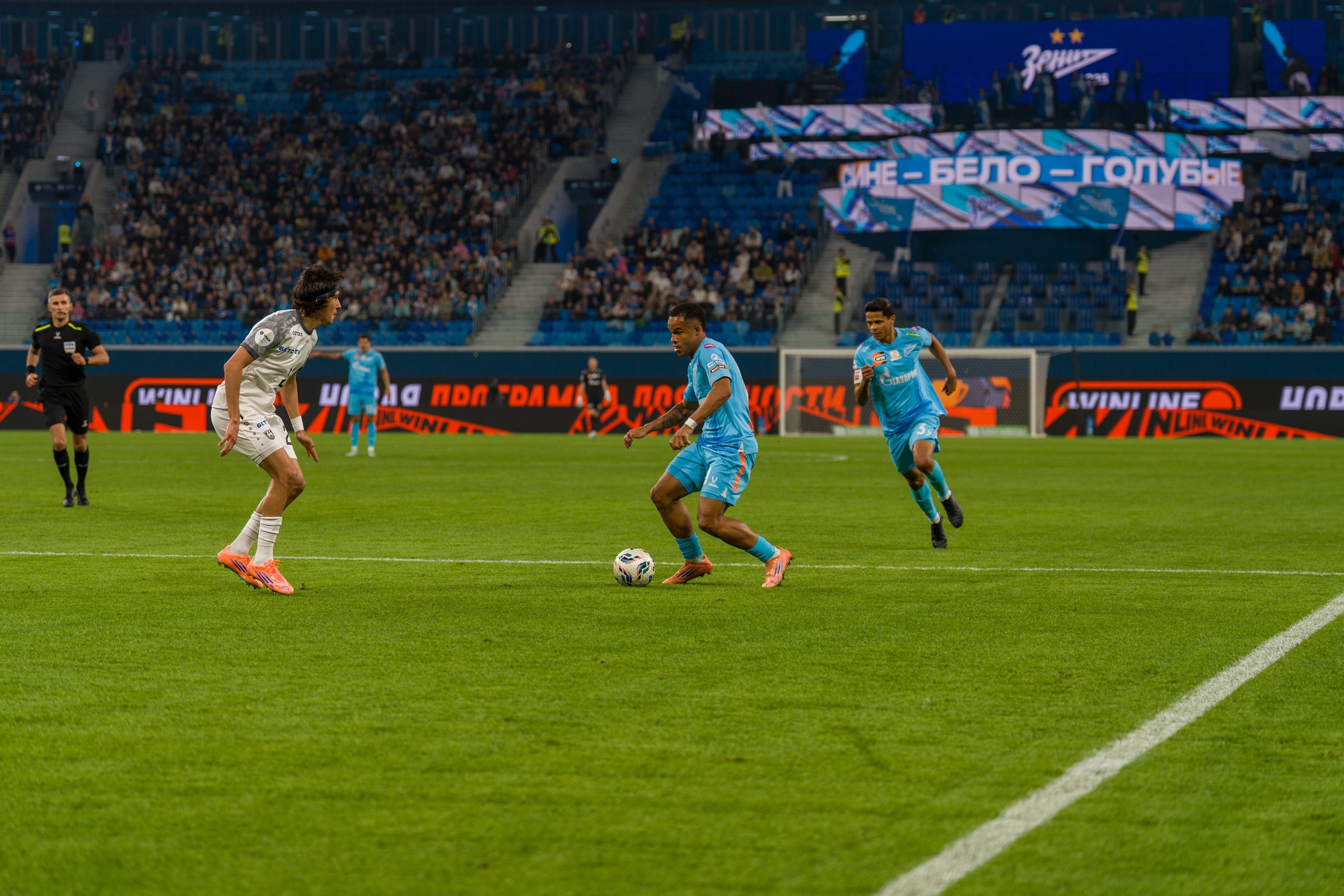 Zenit vs Baltika — RPL 2025/26 match gallery at Gazprom Arena | Anton Gauf. Sports Photographer in Saint Petersburg | Anton Hauff
