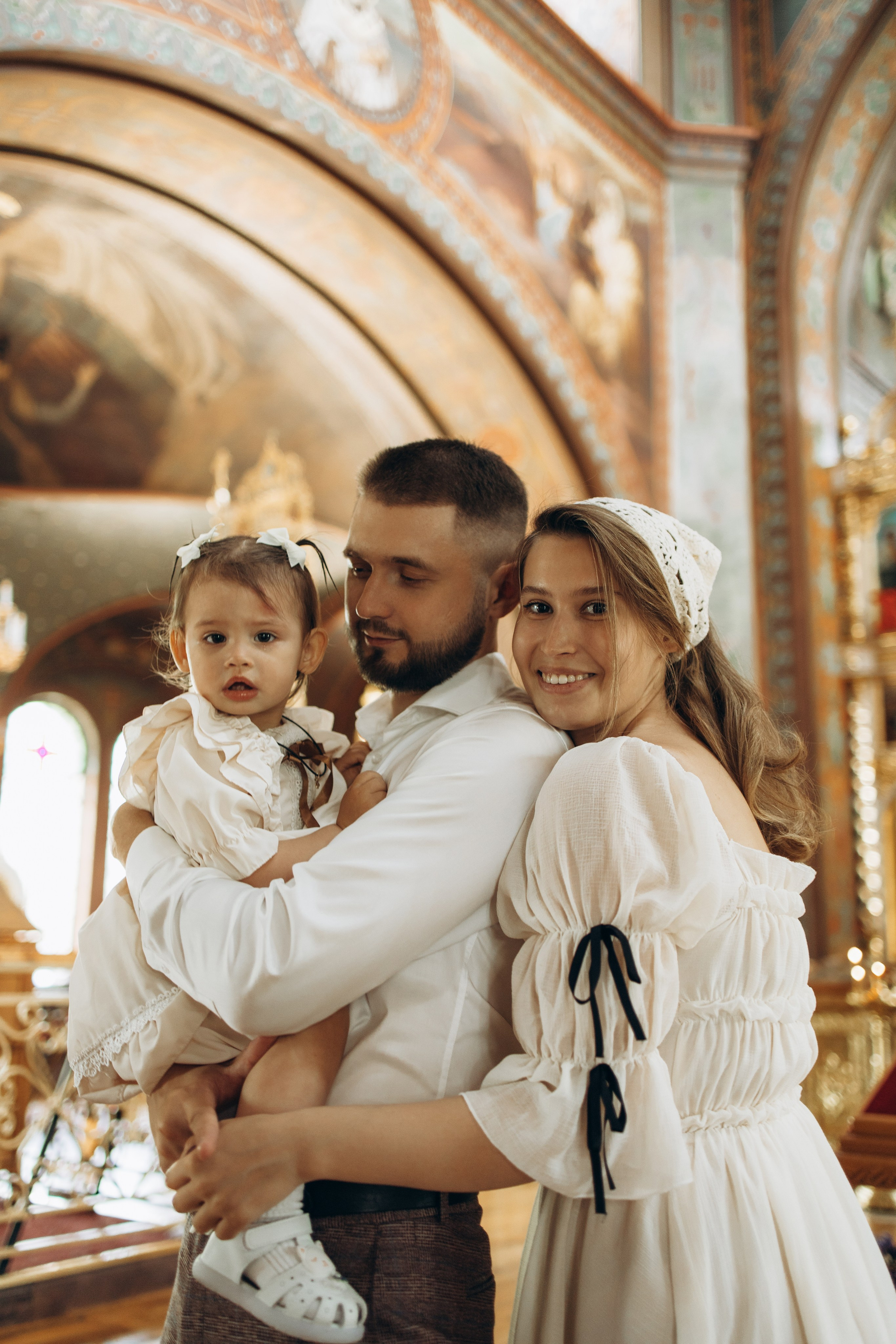 Крещение Стефании. Самый теплый фотограф в Краснодаре Рябоконь Ксения