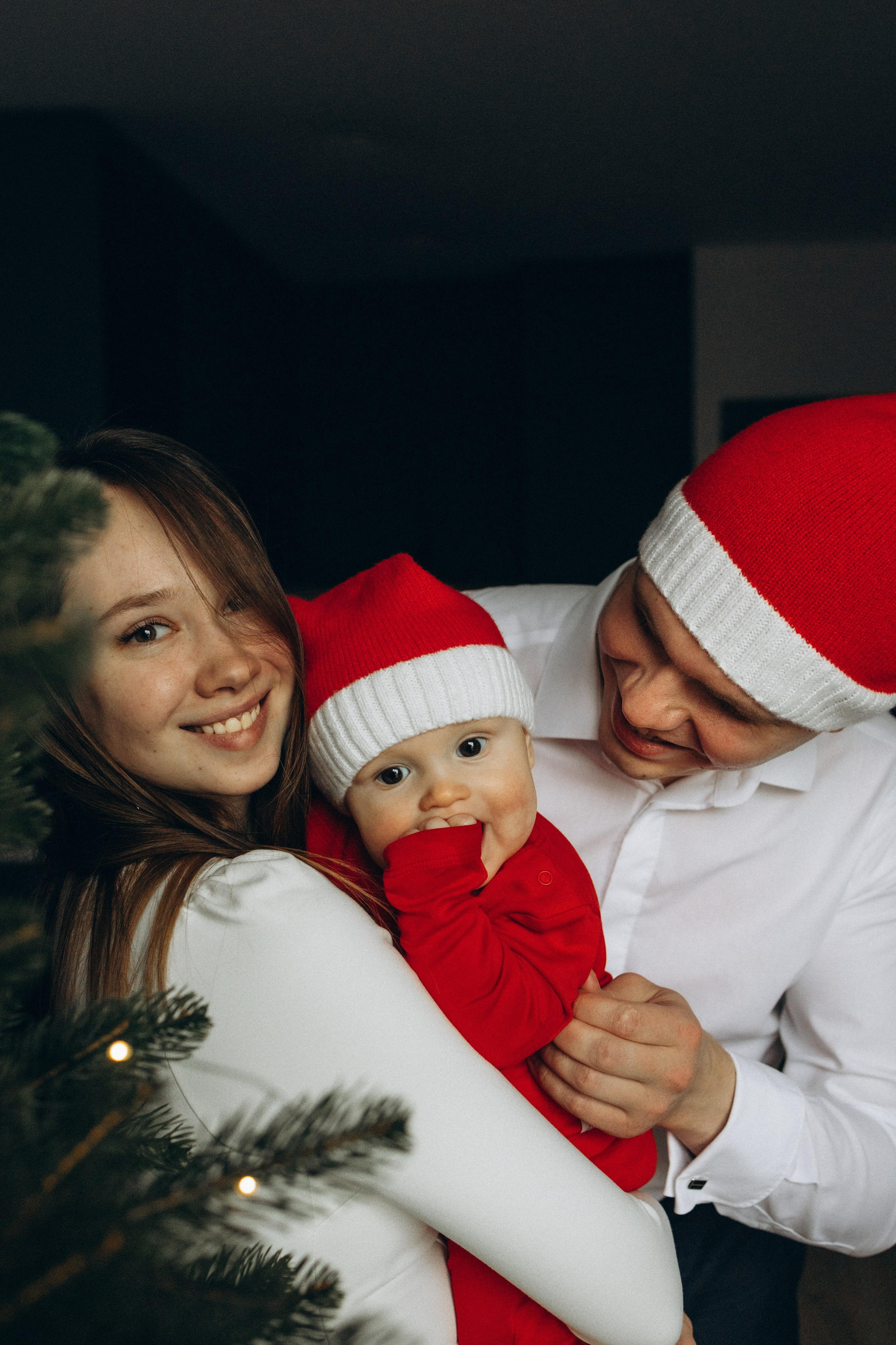 Первый Новый год Андрюши. Фотограф lifestylе в Москве Пшеничная Анастасия