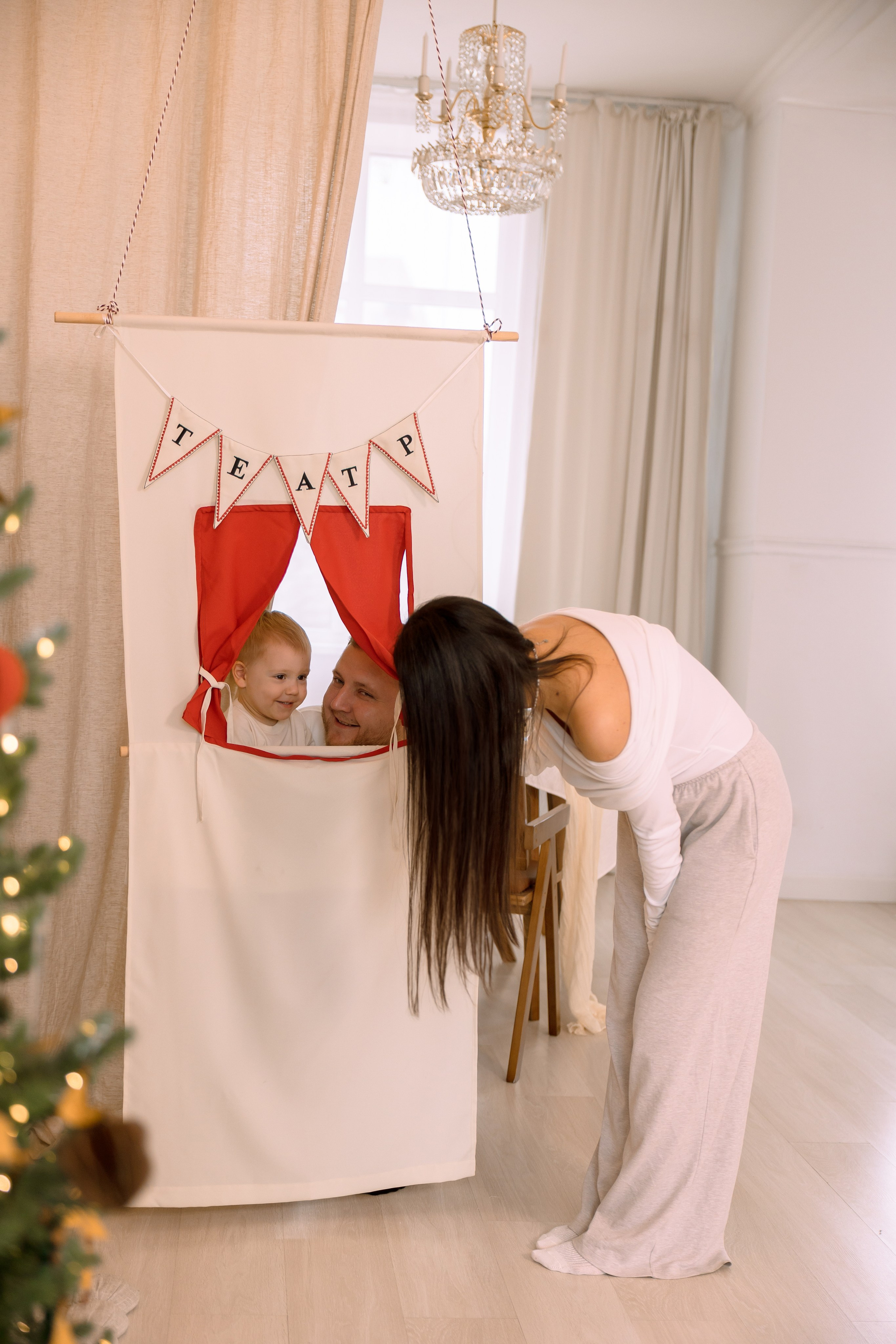 ⠀Антон, Анжелика и Мирон. Фотограф Олеся Голева