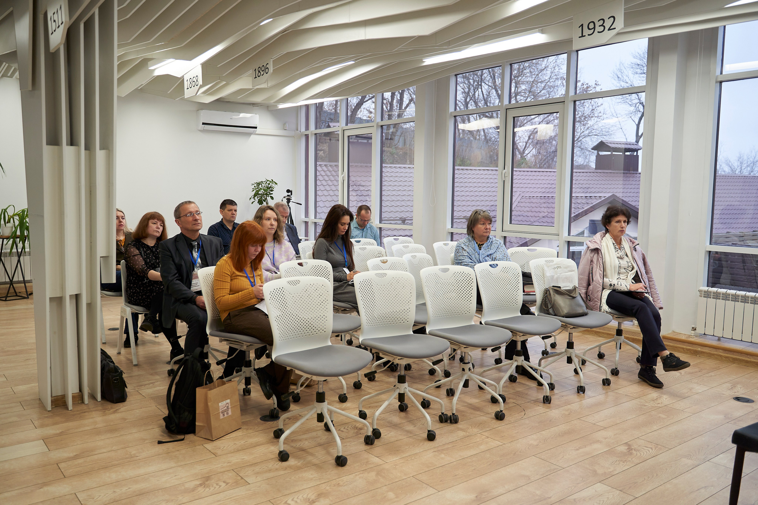 Межрегиональная конференция «Архивы и волонтерство в эпоху глобальной цифровизации». Репортажный фотограф Вилянов Евгений. Нижний Новгород