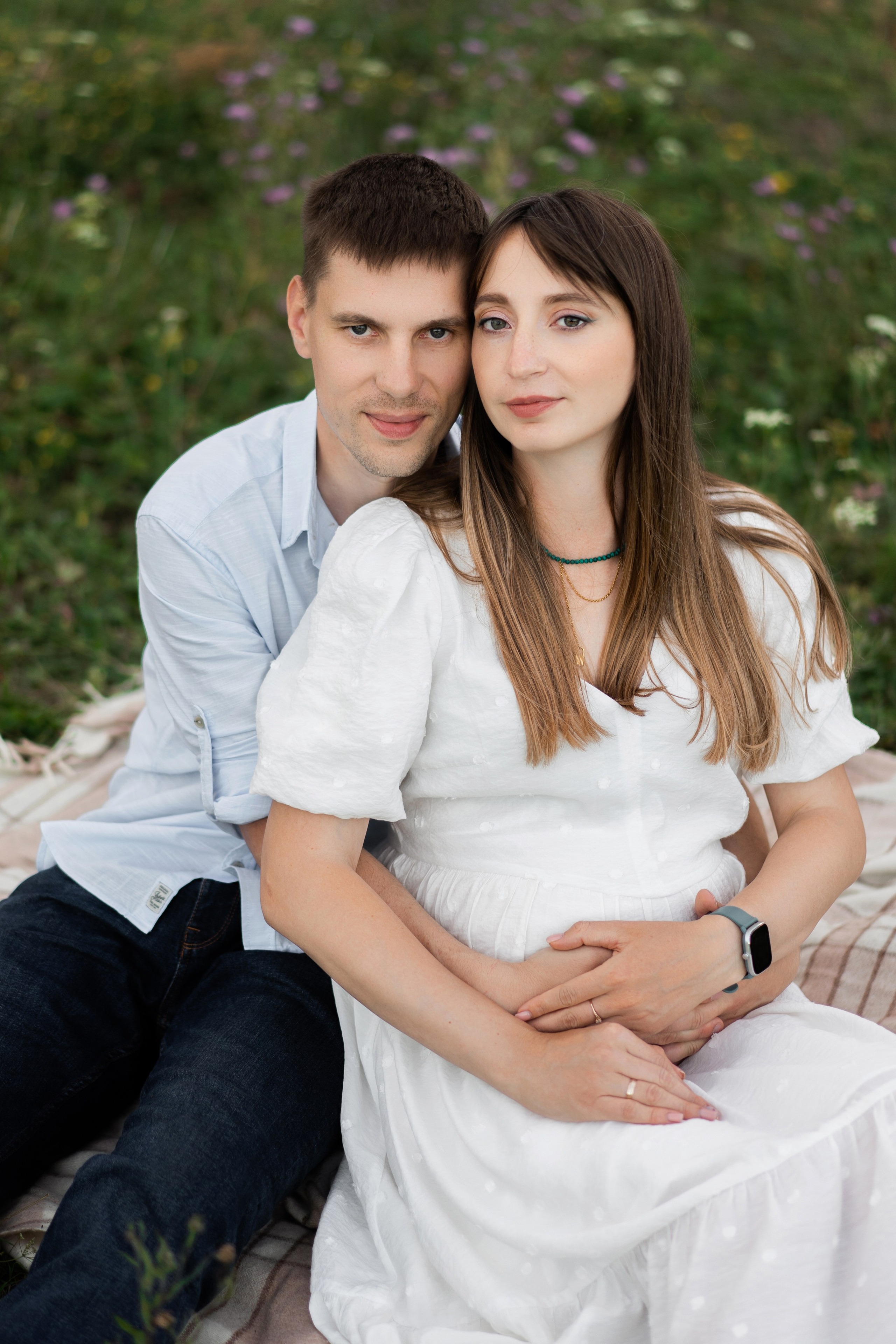 Ирина с семьей. Семейный и детский фотограф в Санкт-Петербурге Дарина Герчиу