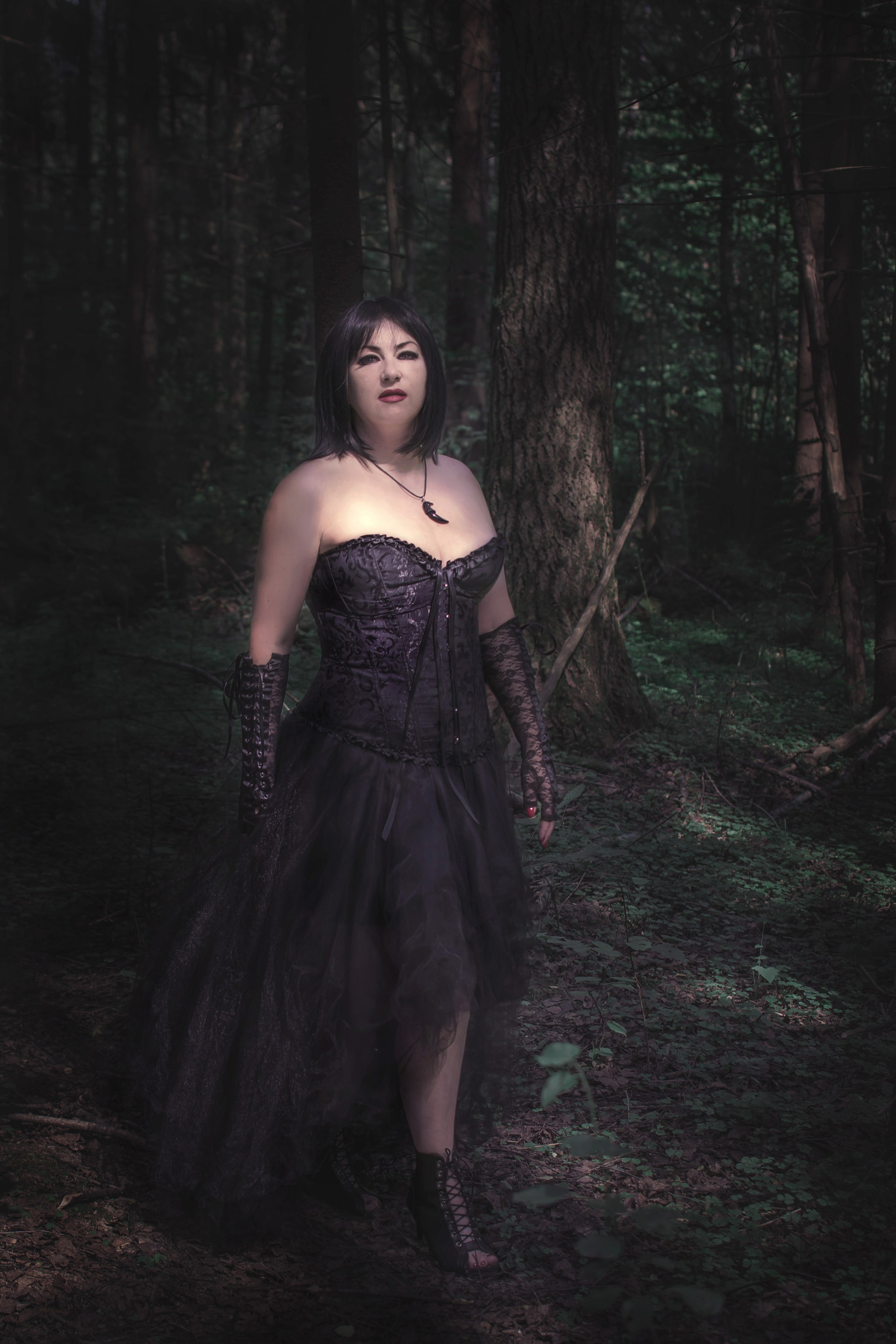 Мрачный лес. Детский и семейный фотограф в Волоколамске Ирина Шарова