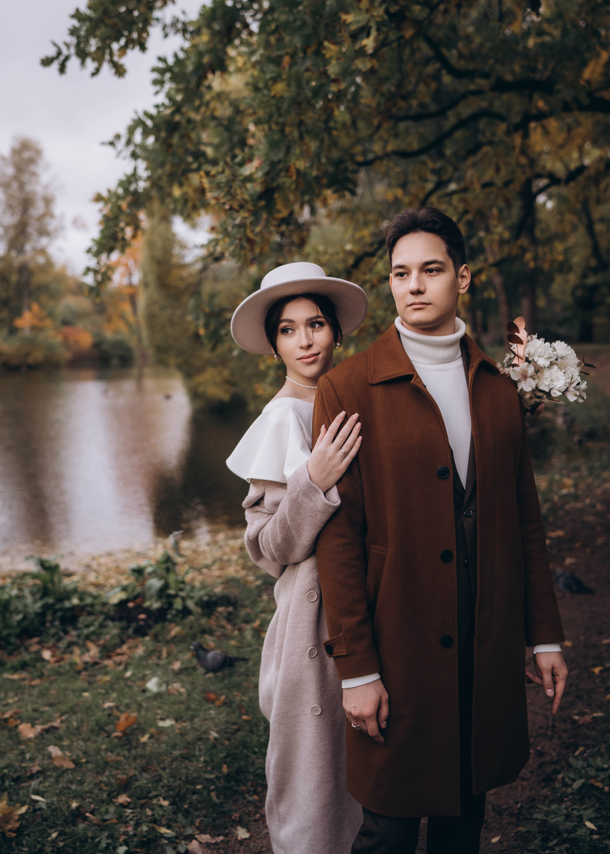 Лавстори в парке. Фотограф Ксения Овтина