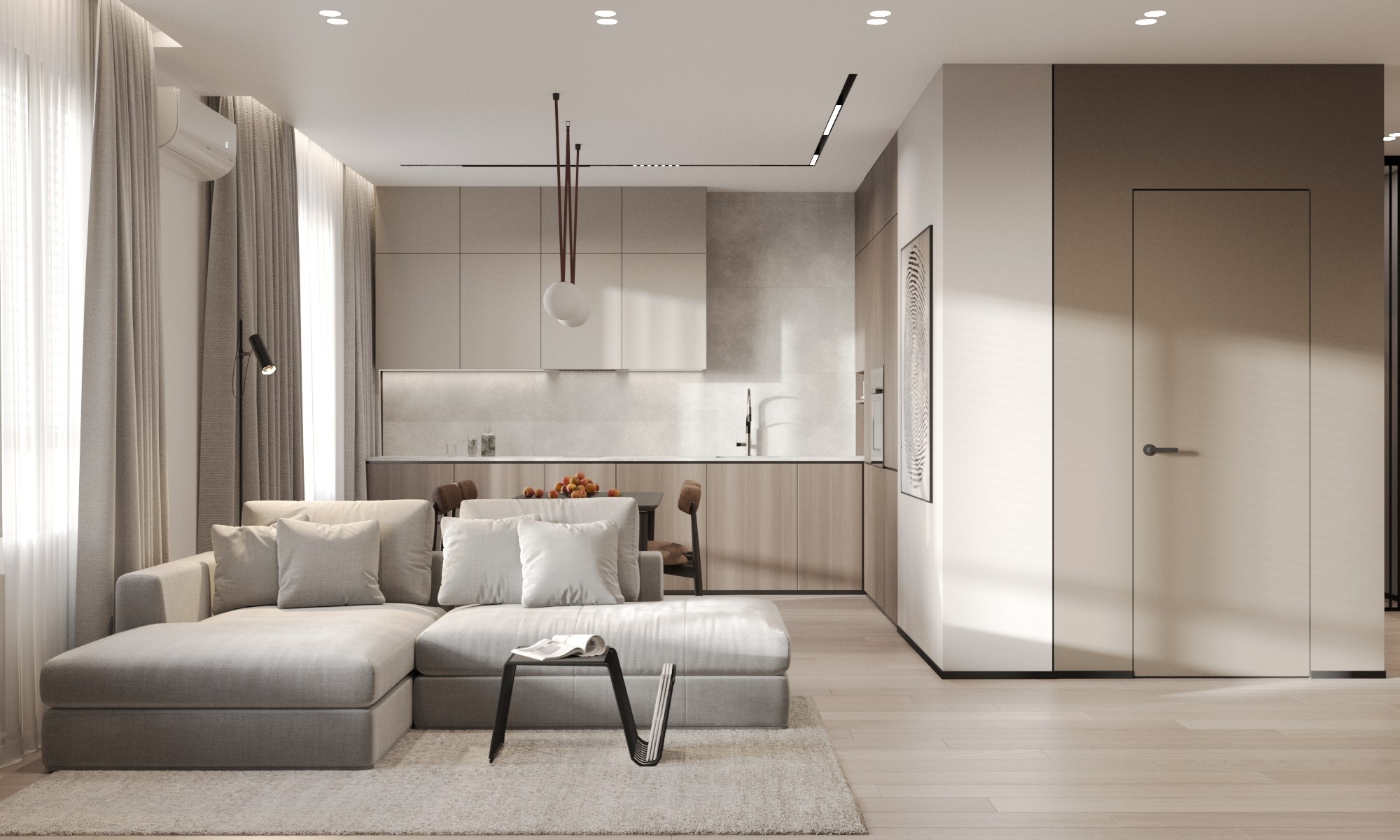 Квартира на Южном берегу. Дизайнер интерьера Дарья Орлова