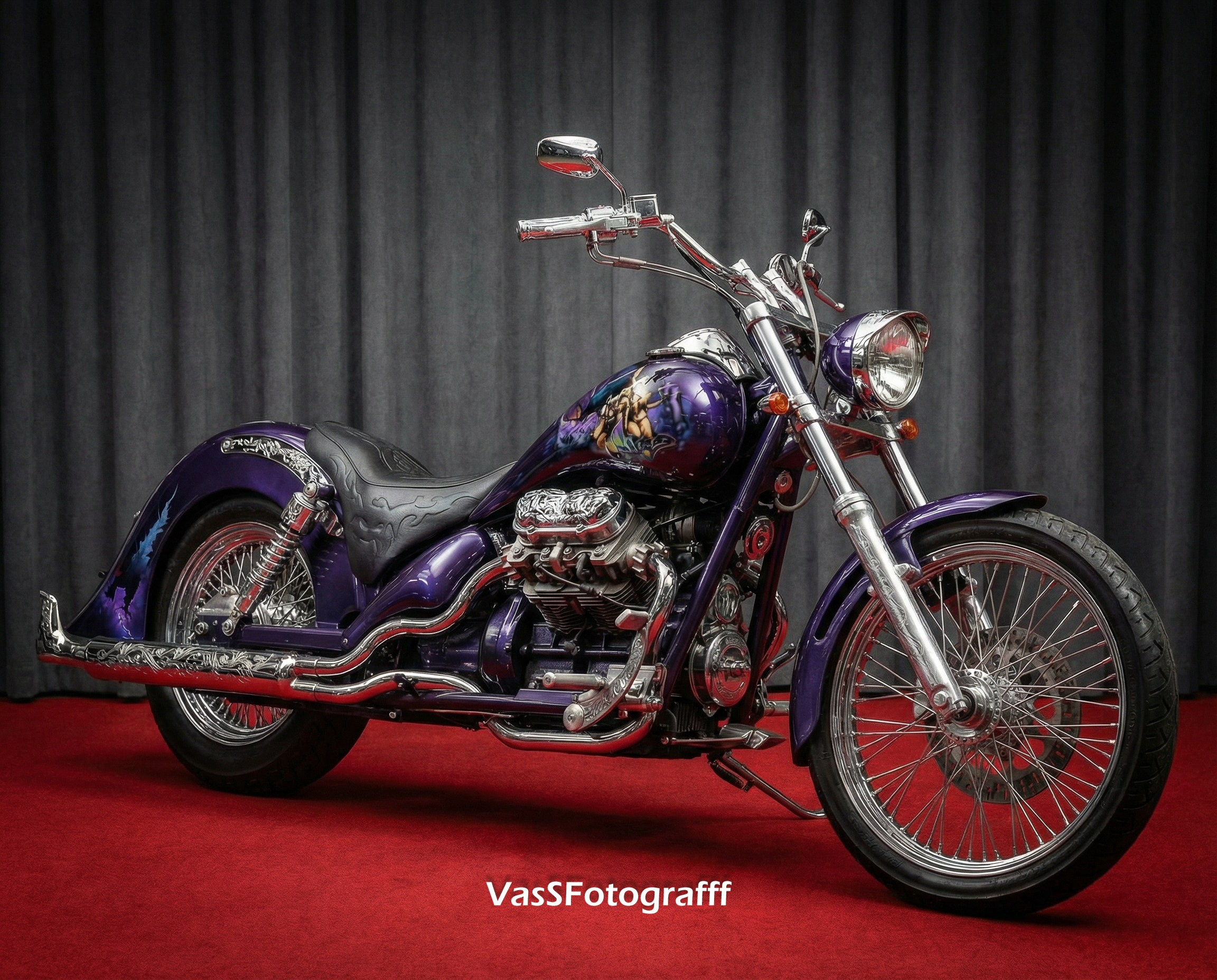 Кастом особого назначения. мотоциклы на вднх. VasSFotograF